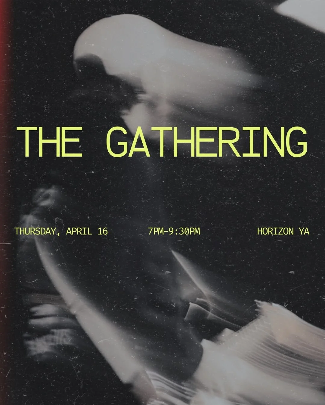 HEY YOUNG ADULTS!! 

We are excited to gather as a community for a miniseries starting this Thursday, April 16th! Mark your calendars for the 16th, 23rd, and 30th as we worship, hear the Word, and connect with one another! 

Here are the details:
WHE