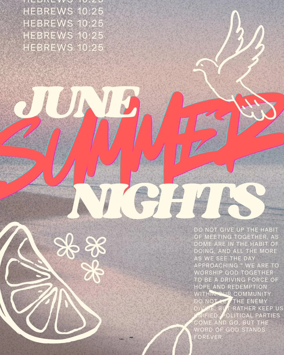 🙌It&rsquo;s an HYA SUMMER 🙌

We&rsquo;re kicking things off this Thursday with BEACH NIGHT:
Centennial beach
bonfire and smores
volleyball
games
worship
word

Followed by PICKLE BALL NIGHT:
Sullivan Park
pickleball (obvs)
snacks
card games
hangs

S