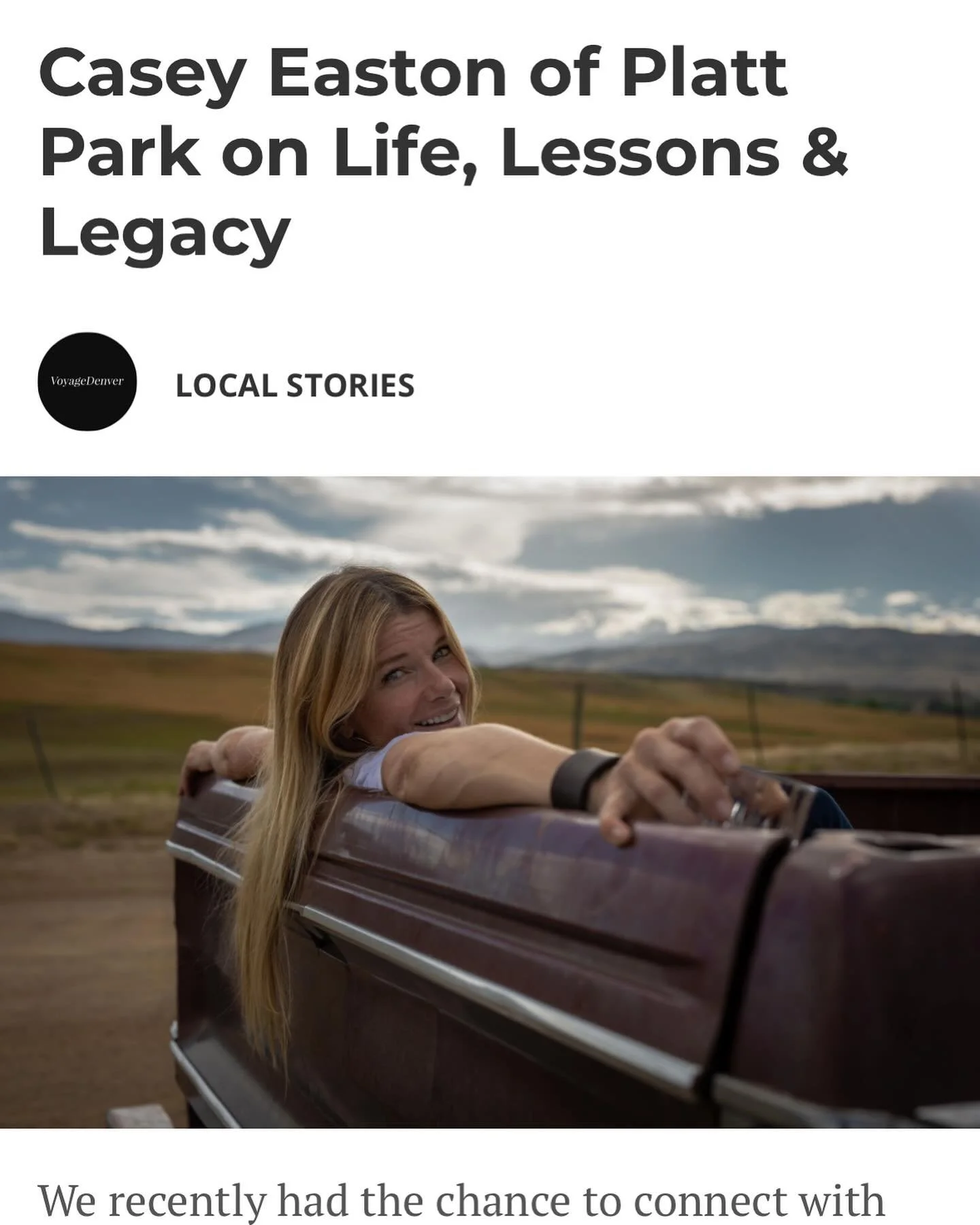 Thanks @voyagedenvermag for the shout out! Link in story. 📸 @mthurk