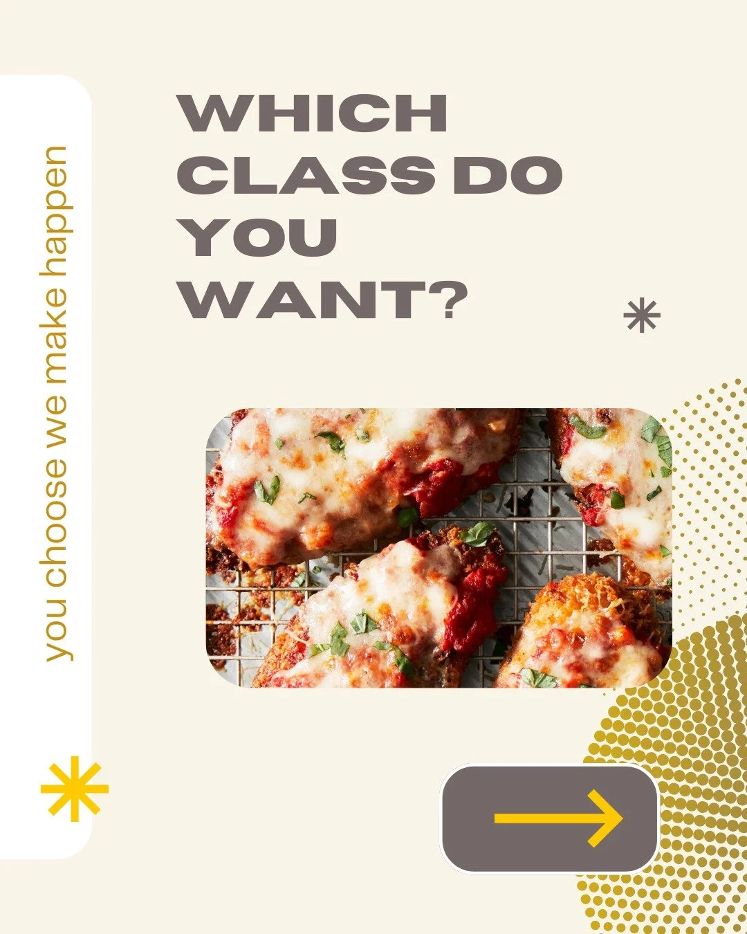 Talk to me! Winter is caving in on us, which dinner would you like to learn and cozy up to on a cold night? 1, 2, 3 or something totally different? Sound off kids...