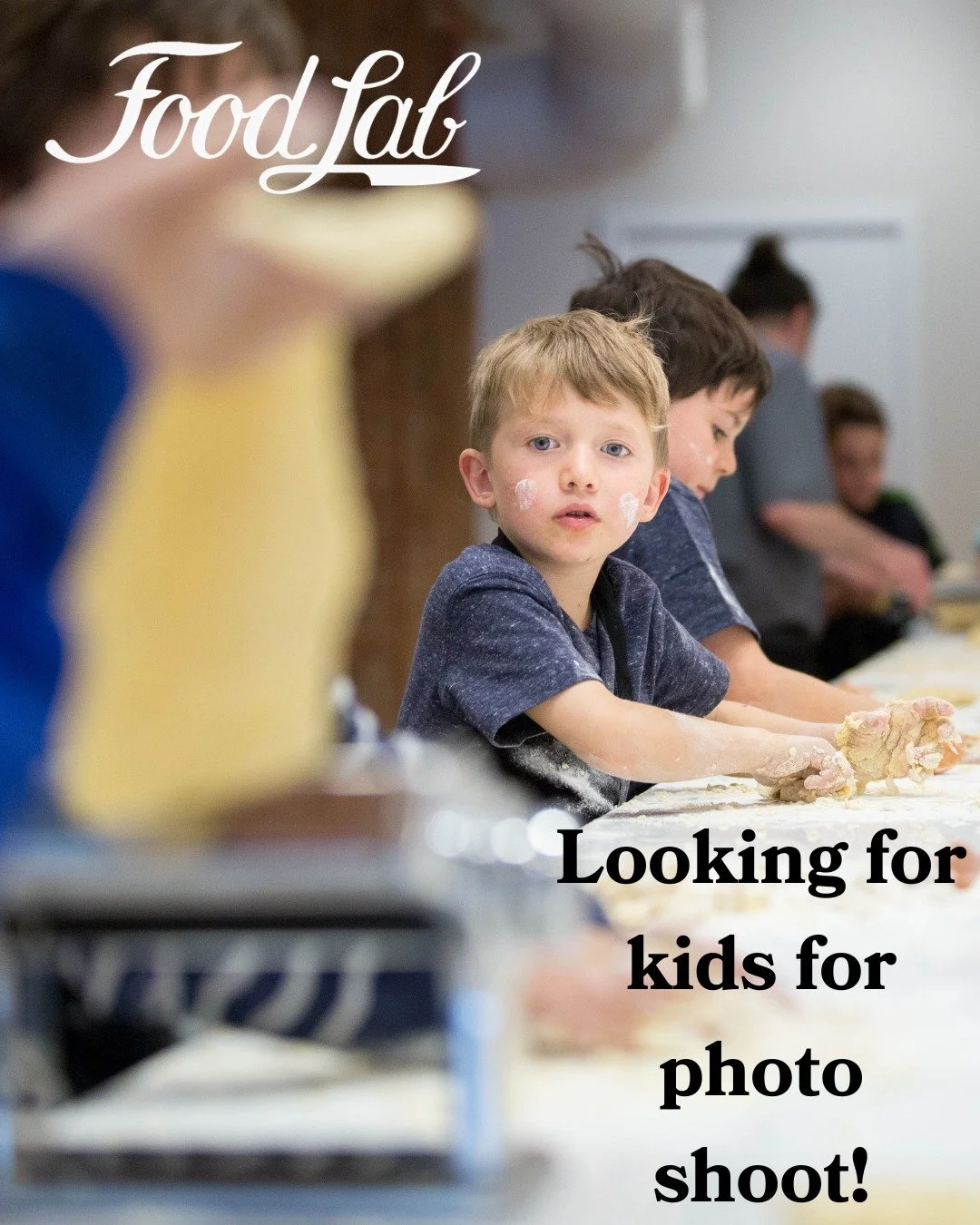 We are looking for kids ages 6&ndash;12 for an upcoming Food Lab photoshoot at our Denver location. 
We will be holding a staged cooking class, but still getting our hands dirty and making some fun food along the way.
The shoot will last about 1&ndas