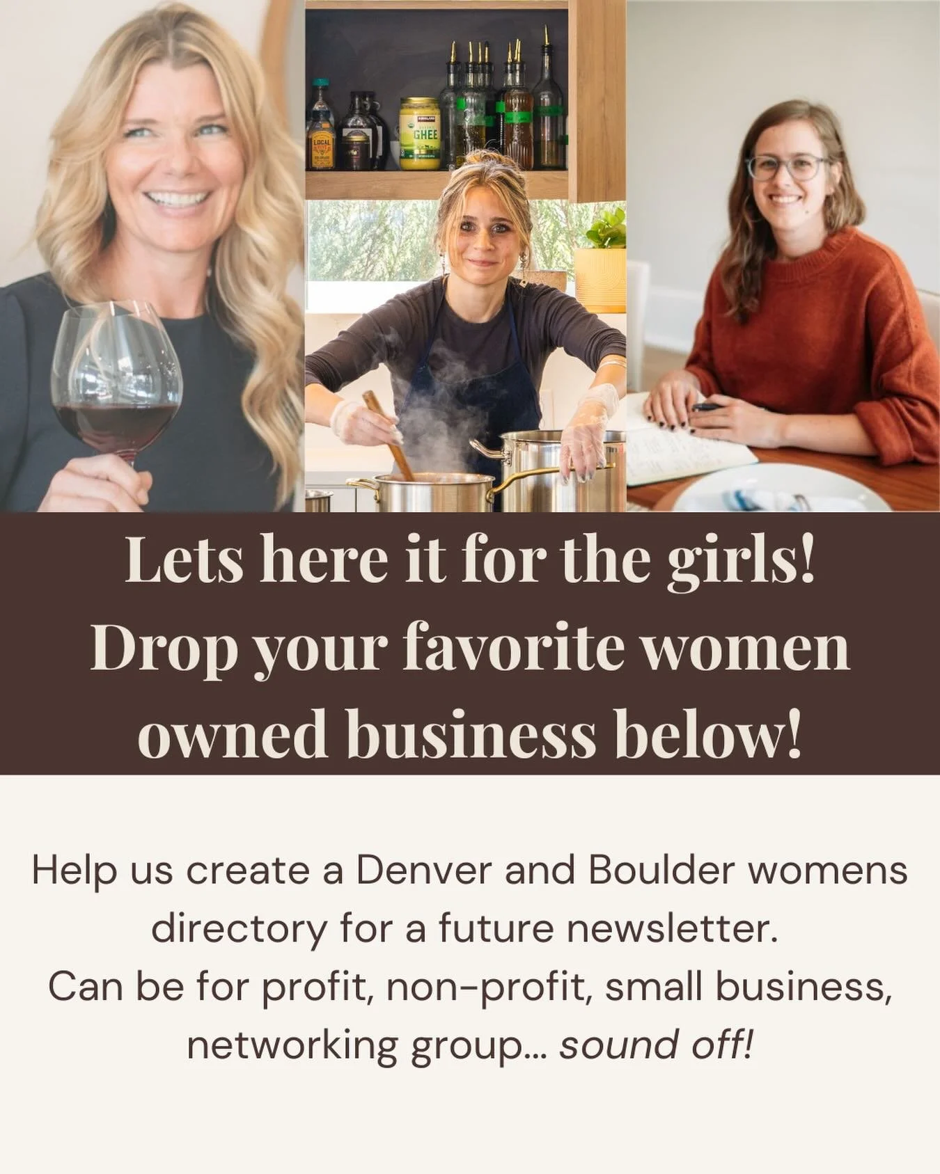 Who are the women that run these towns? Tag and comment! Let's hear it.