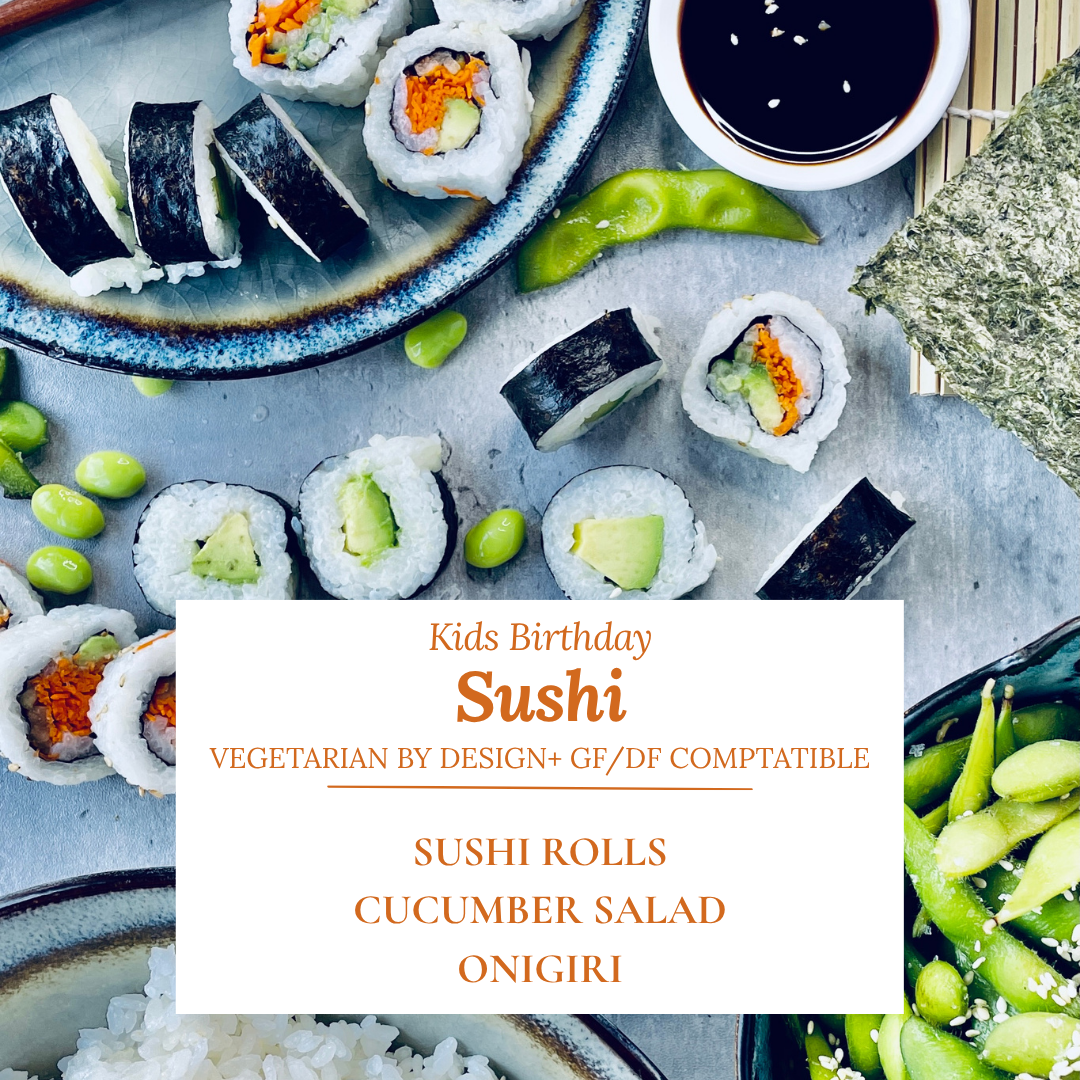 Kids Birthday Sushi Party