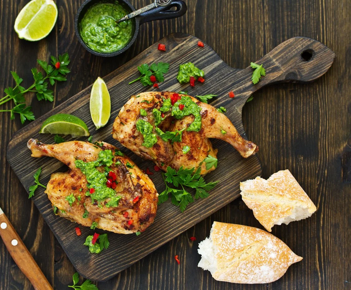 Grilled Chicken Salsa Verde