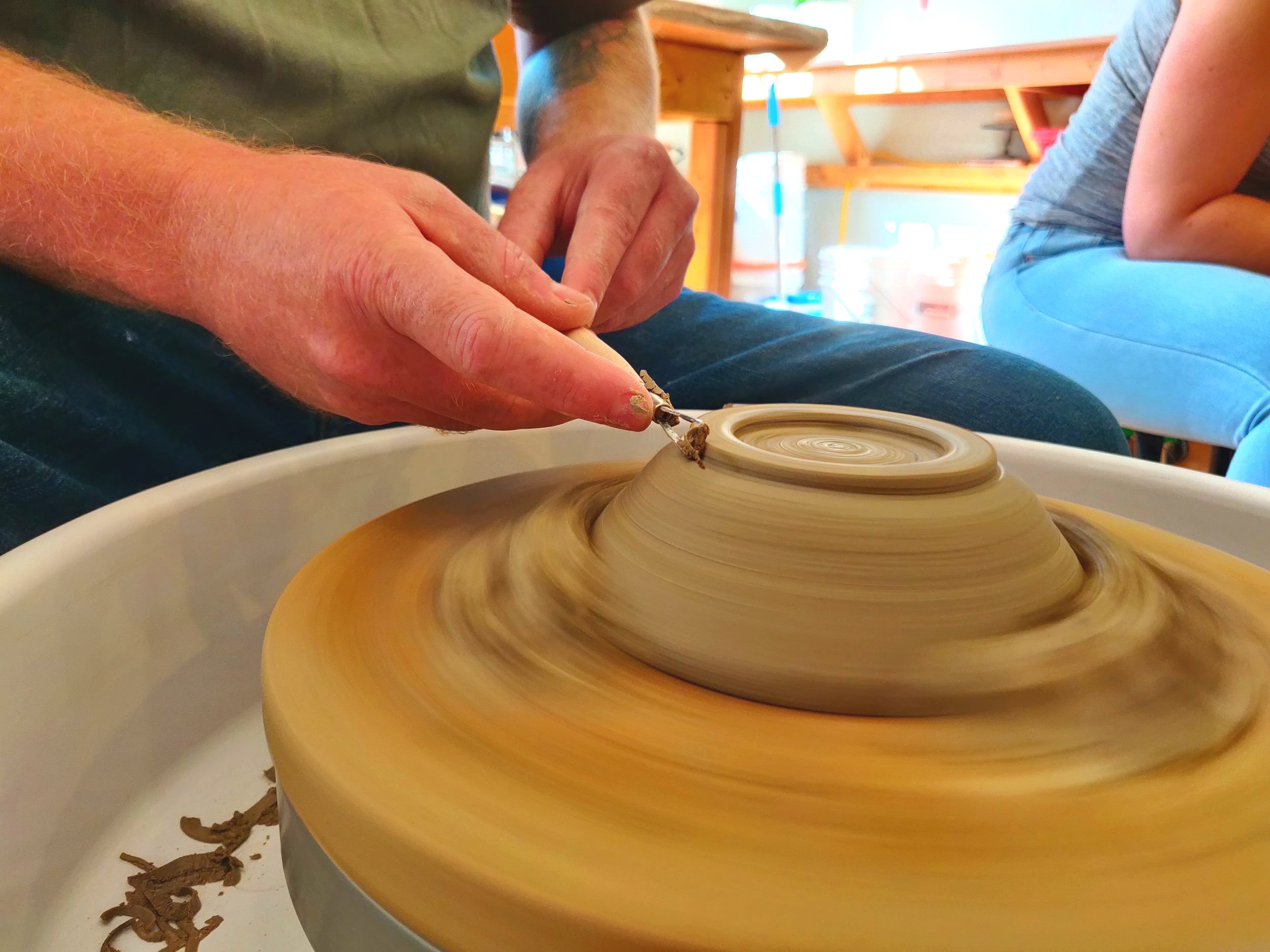 Pottery wheel deposit - The Potter's Shop