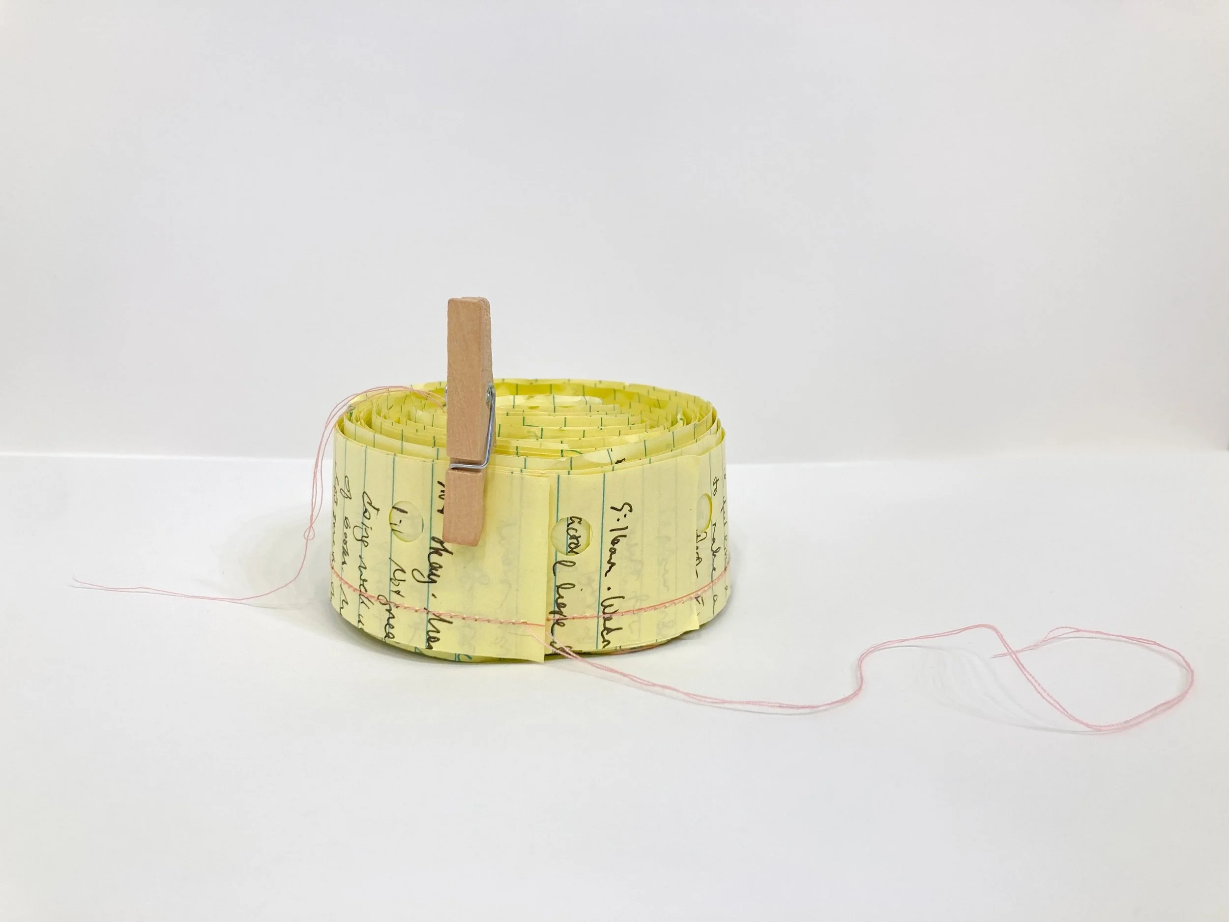 Stefanie Zito StefanieZito_Studio_Pink Line, performance artifact - Stefanie Zito.jpg