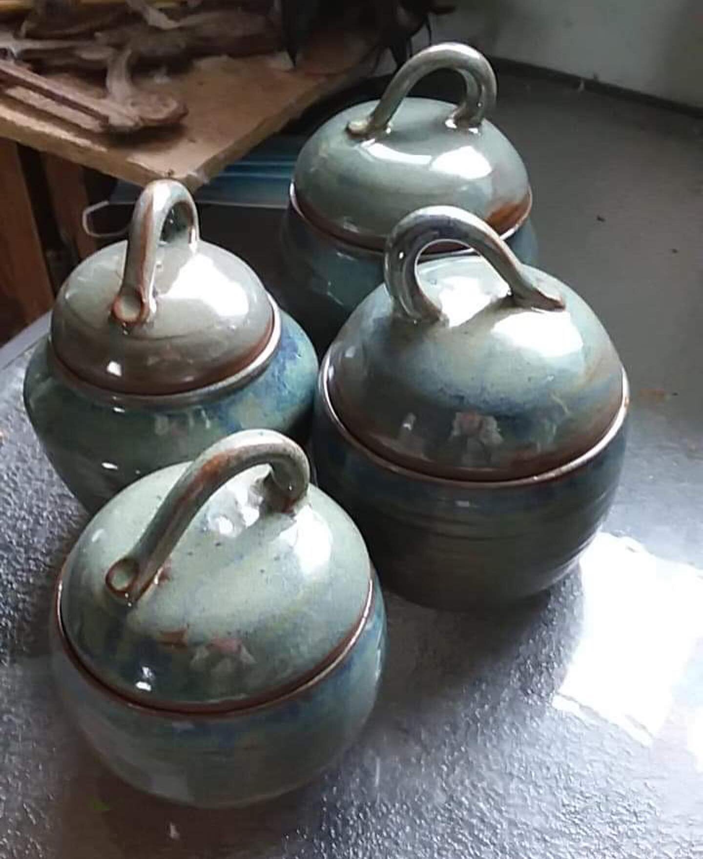 Fresh Yoni Pots are here... hot of the kiln! 
-
I&rsquo;m back in SouthWest Colorado for the flower harvest and connected with Marilyn Kroeker at our local farmers market. When I experienced her incredible art work, the vision of where our next yoni 