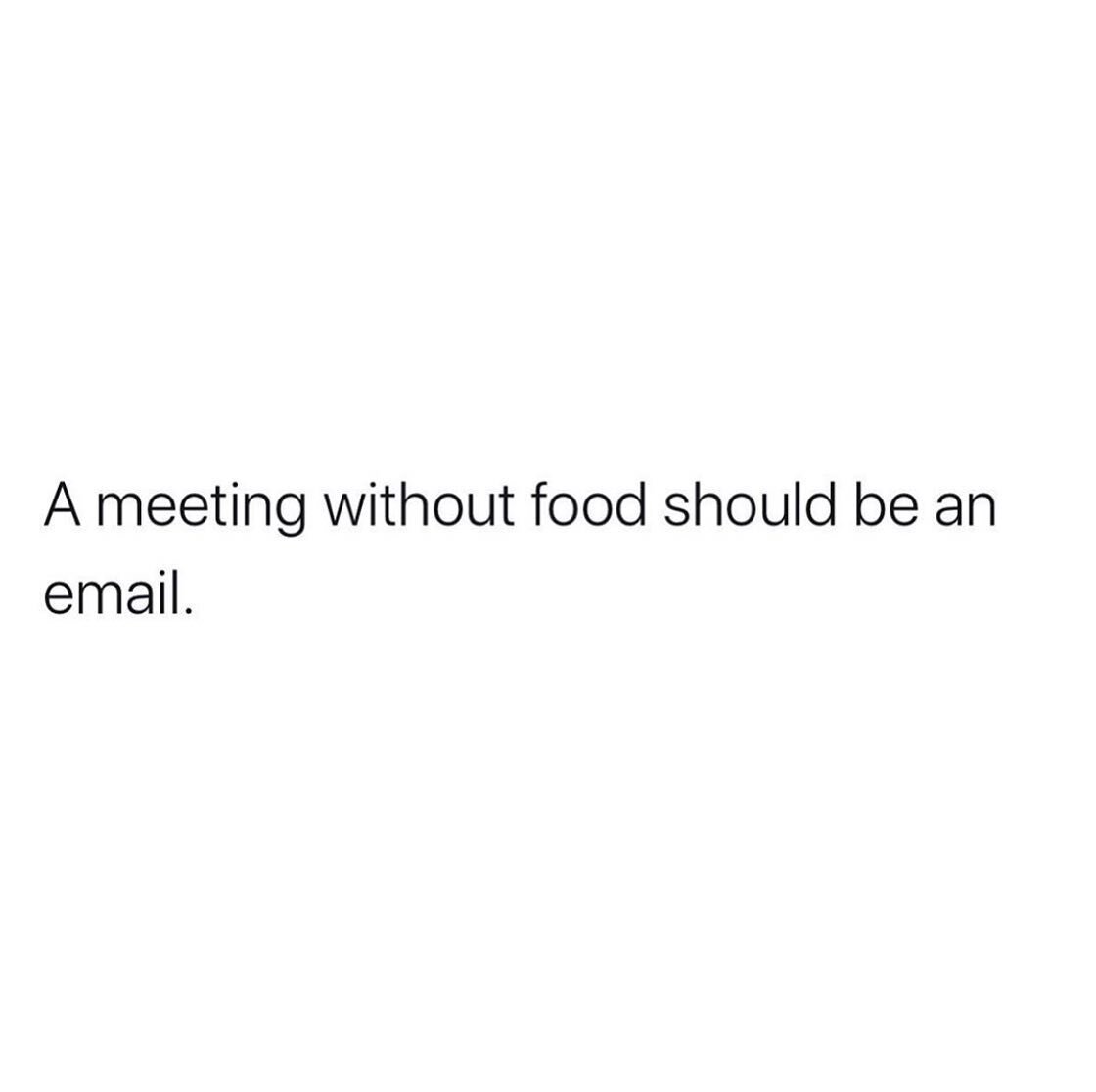 BUT if the meeting IS necessary, you know what to do 😉👉🏽