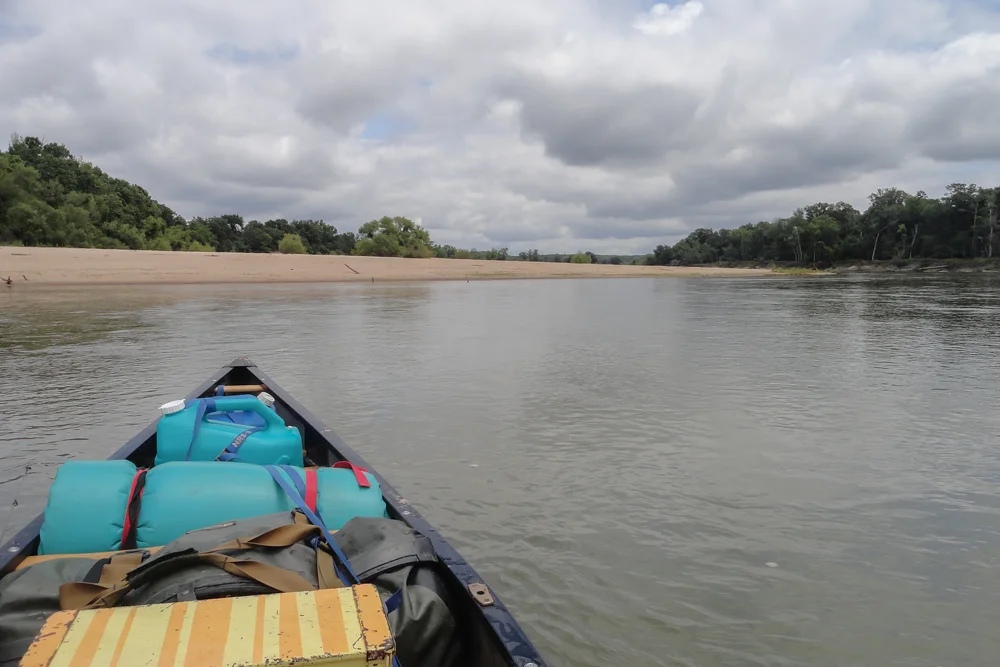  Floating down the Altamaha, looking for a nice sandbar to camp on. 