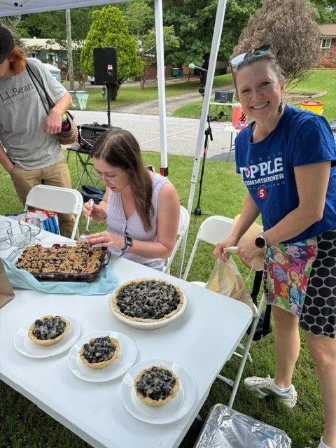  The Blueberry Cook-off (image by Lucy Bedell) 