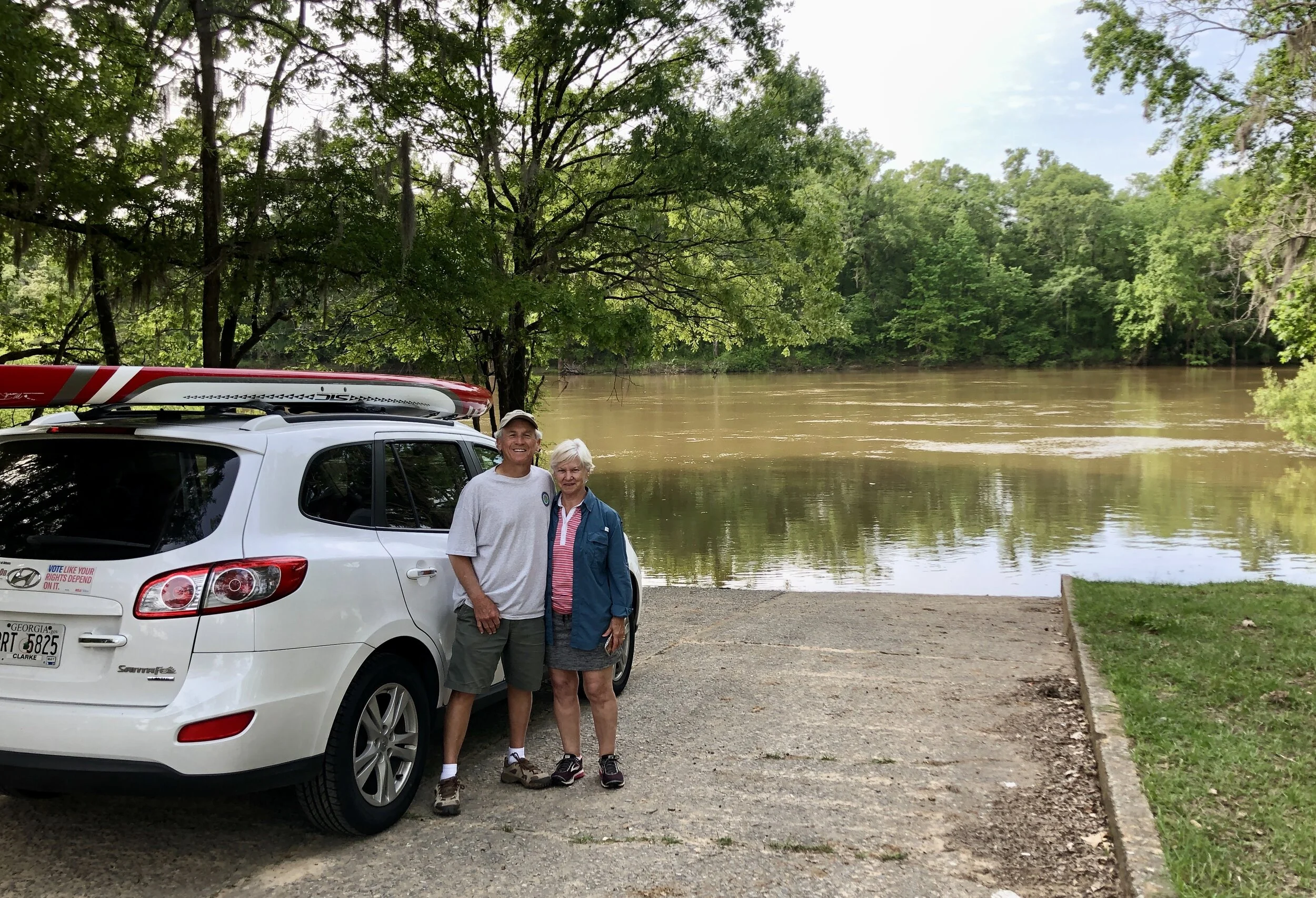 It's great to have retired parents who like to travel (and help out)!
