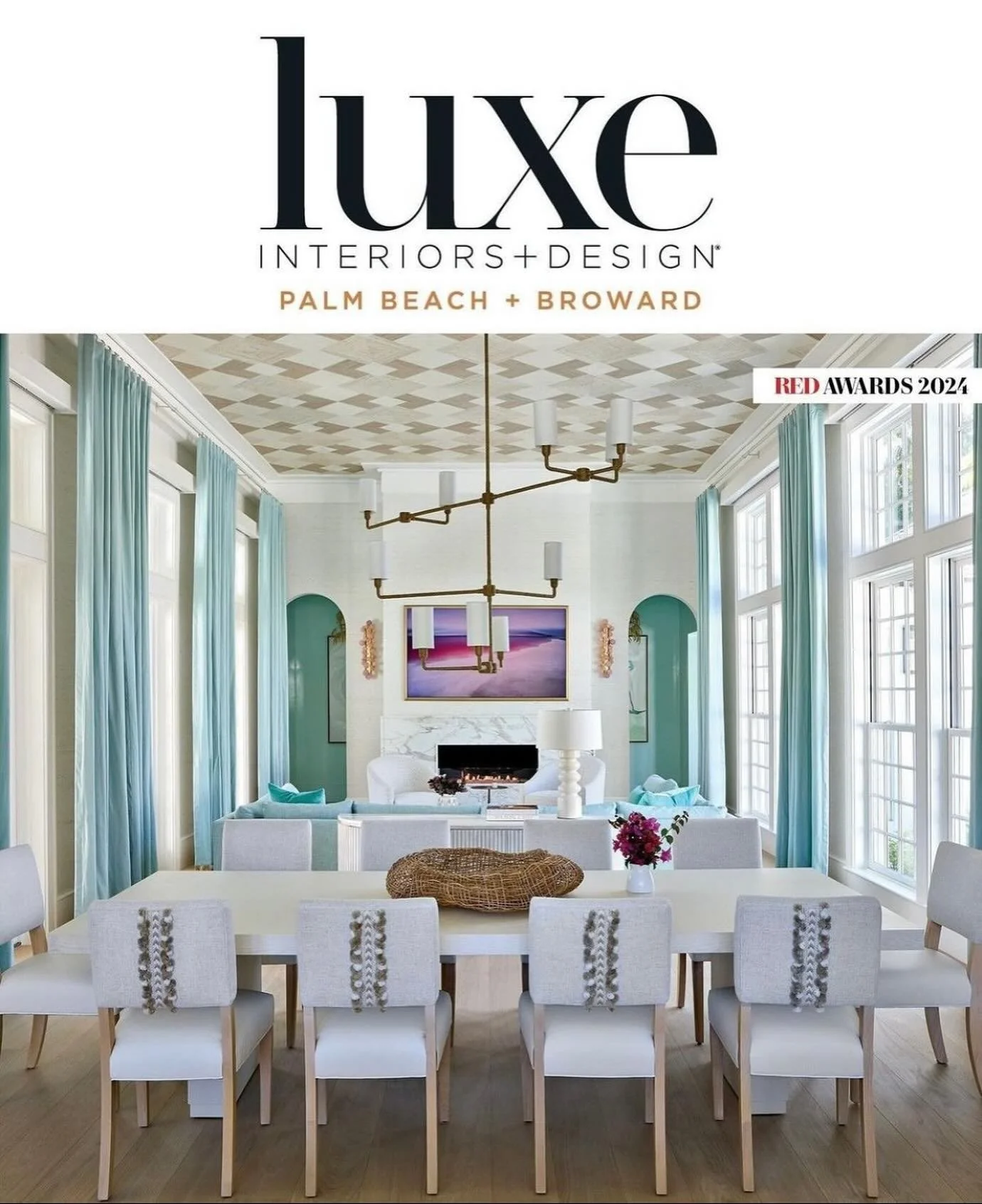 Woke up to an unexpected surprise! An awesome collaboration that made it on (another) COVER! So proud and excited for @micheleplachterdesign who created such an awesome, fun and beautiful home&hellip;a wonderful canvas that she trusted us to style. 
