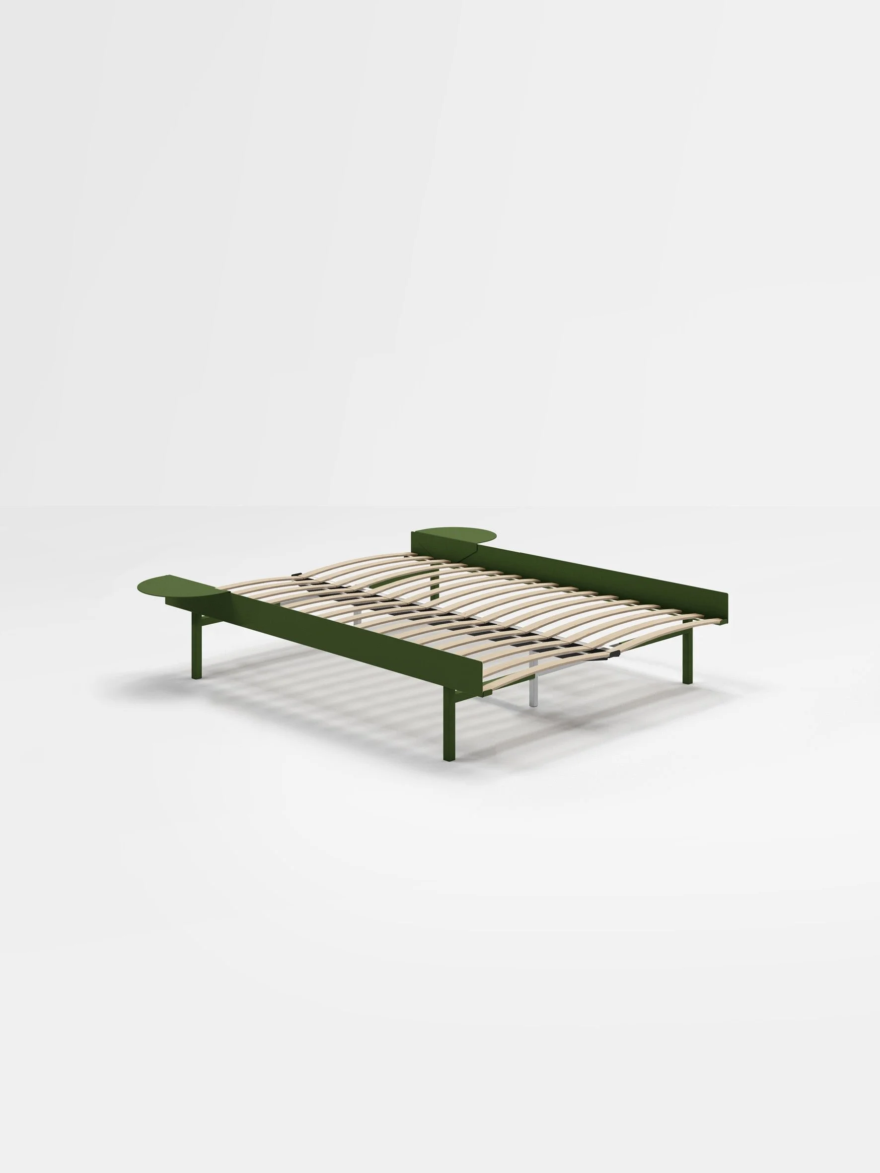 MOEBE_Tall-Bed_PP_140_Pine-Green_2xTable_Lamellas_Low-Res_27c21008-ce74-4b4e-8c79-3313eef31d93.jpg