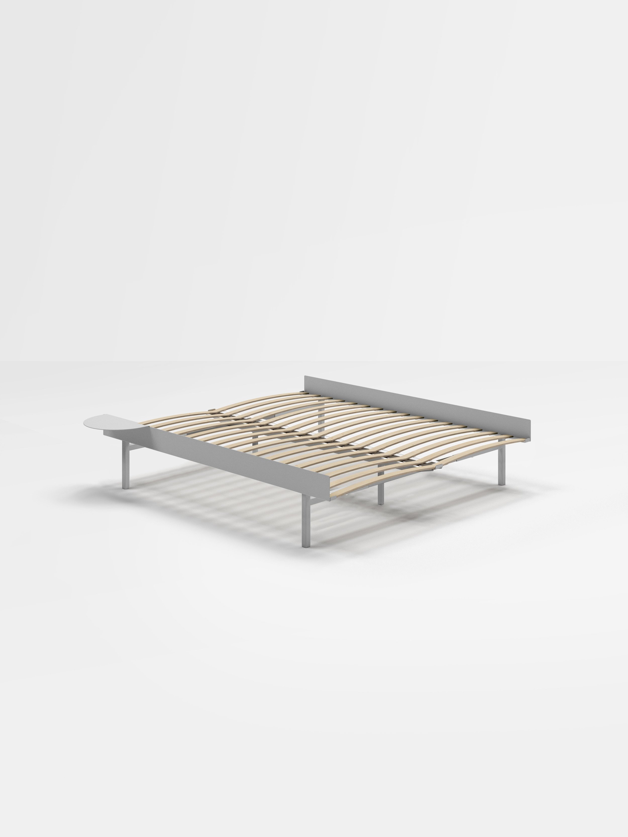 MOEBE_Tall-Bed_PP_160_Stainless-Steel_1xTables_Lamellas_High-Res.jpg