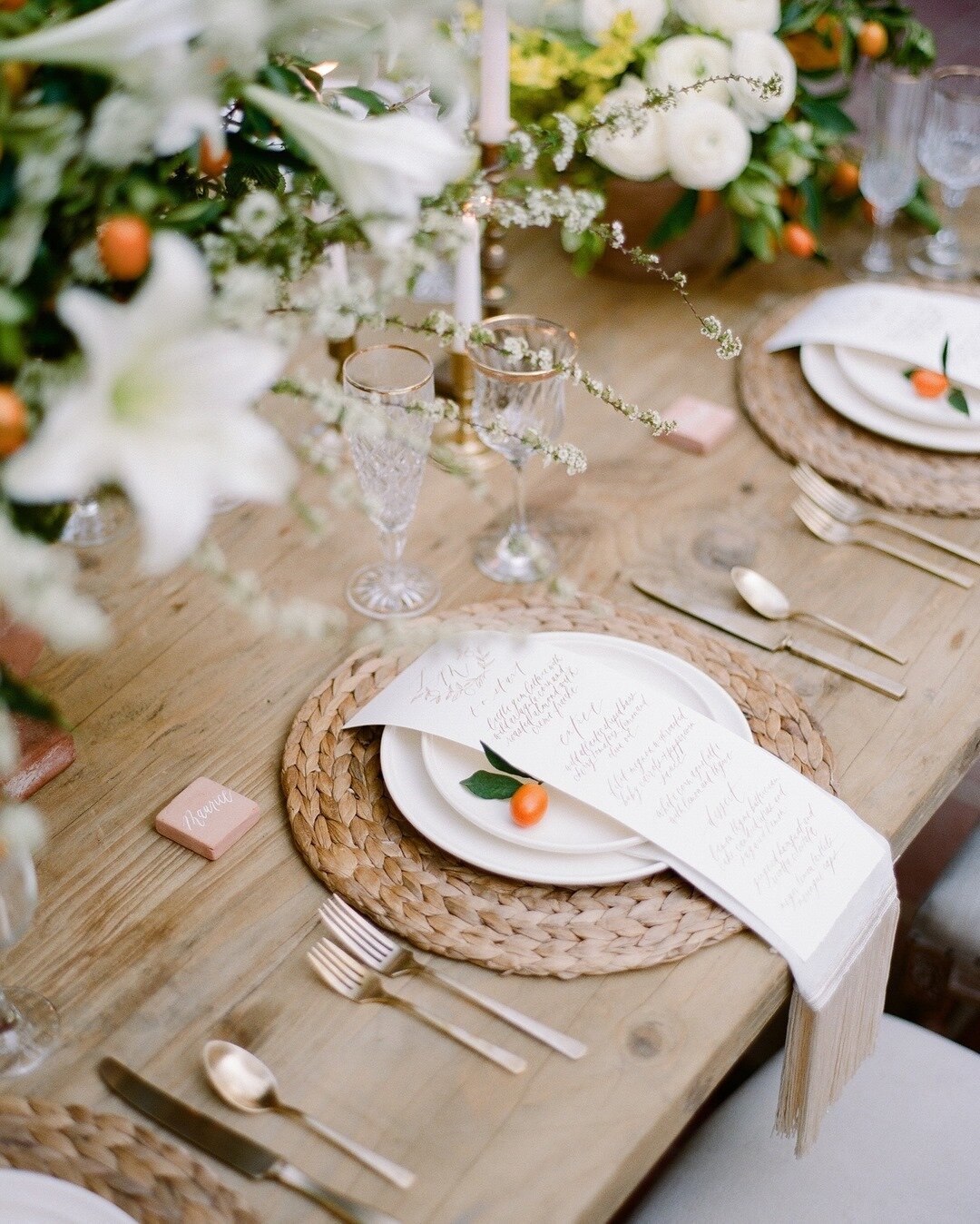 Menu planning for couples who love food is always fun. Have you considered holding your reception at your favorite restaurant? It's more intimate, perfect for micro-weddings, and a beautiful way for you to share more of your story and favorite memori