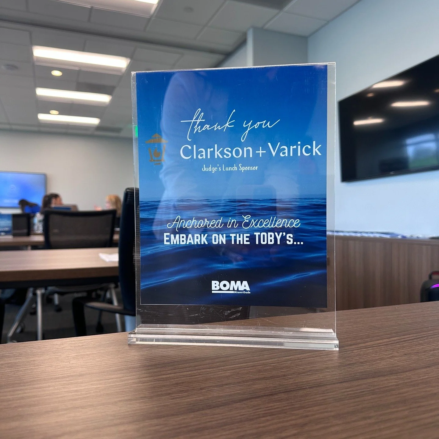 🌟 Kicking off 2026 right! 🌟 

It was an honor to support the BOMAMIAMI Miami-Dade TOBY Awards judges' training this week! A huge thank you to the organizers for the opportunity to sponsor lunch and introduce Clarkson + Varick to such an influential