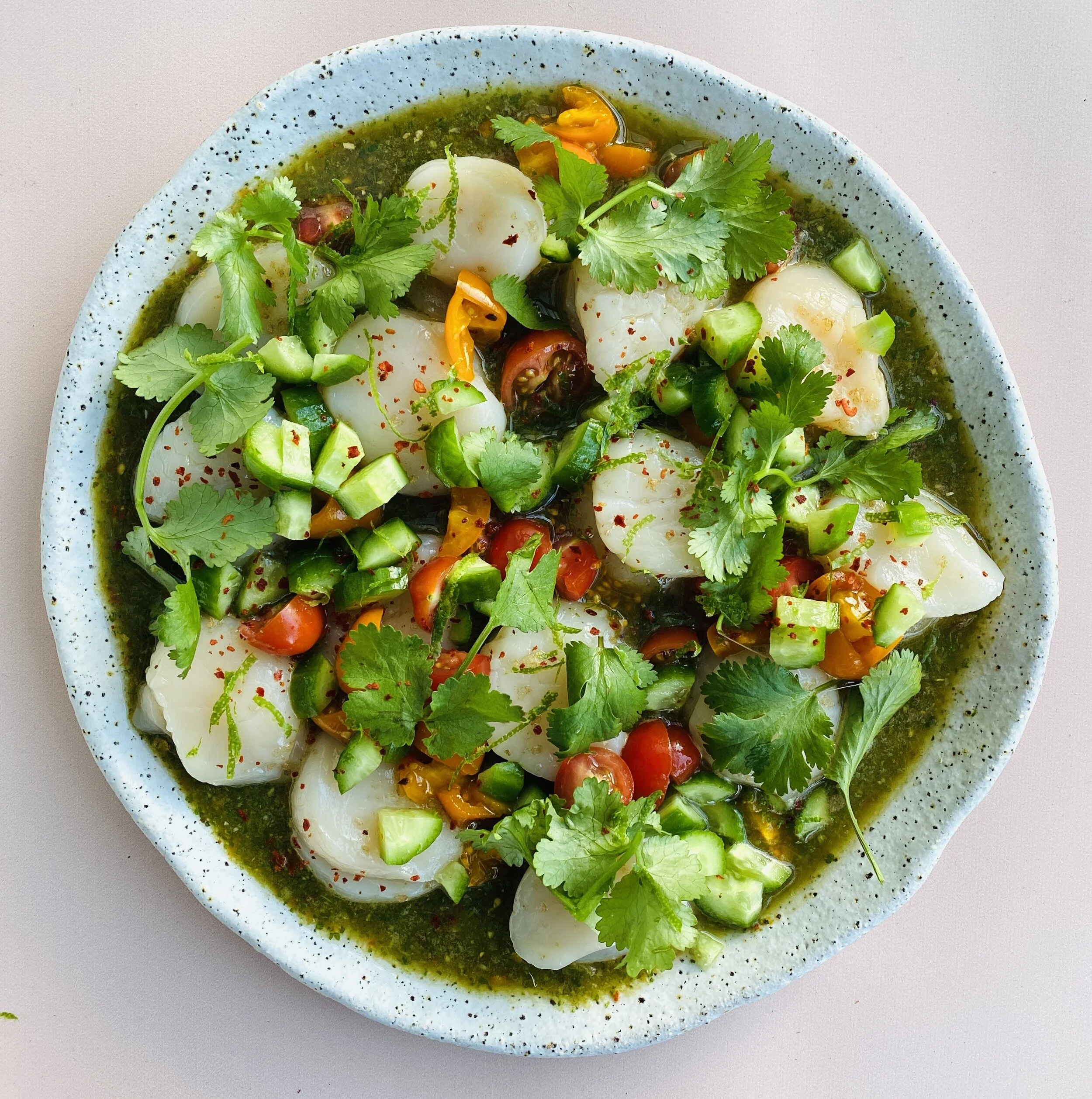 TIGERS MILK SCALLOP CEVICHE