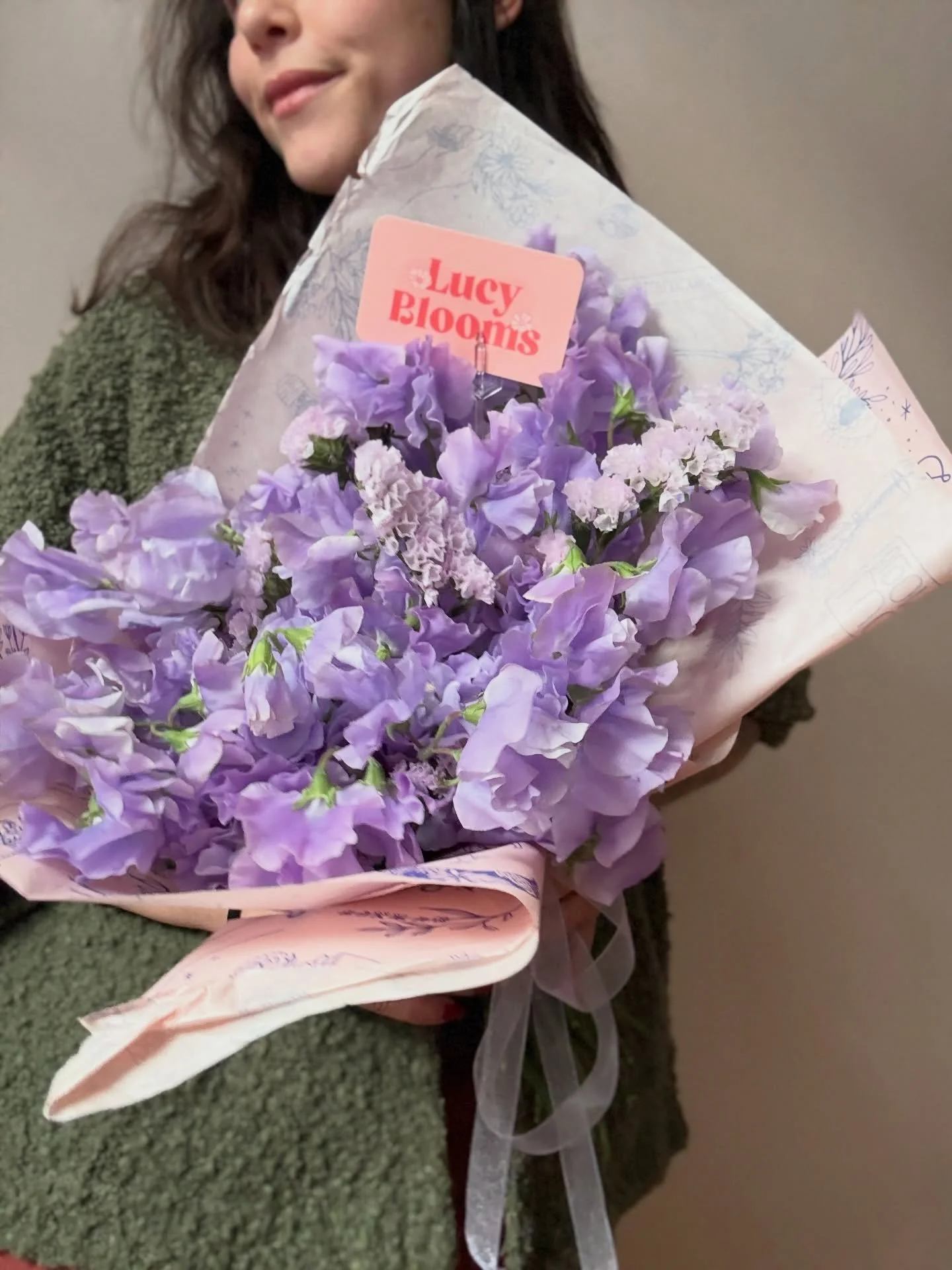 My social media and marketing plan for Valentine&rsquo;s Day took an unexpected turn early this week, so instead here&rsquo;s a quick iPhone compilation of the SWEET PEA BOUQUETS blooming at the studio!

It&rsquo;s been a reeeeally tough week (maybe 