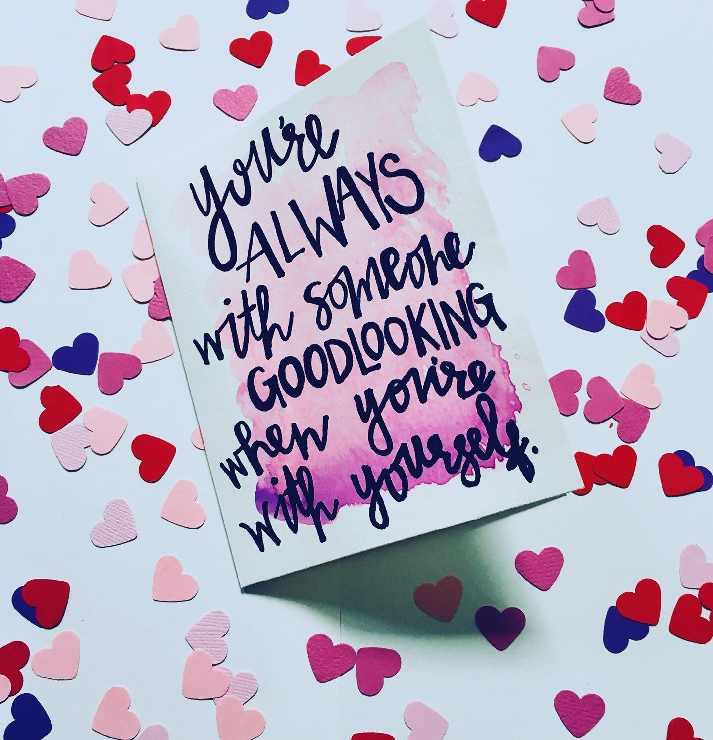 Ain't that the truth!⁠
⁠
#sponsored #curated365 #saltwaterscripts #valentine #bemine #youandme #together #love #cupid #greetingcard #bff #boyfriend #girlfriend #husband #wife #vday #heart #happyvalentinesday #handmade #romance #shoplocal #shopsmall #