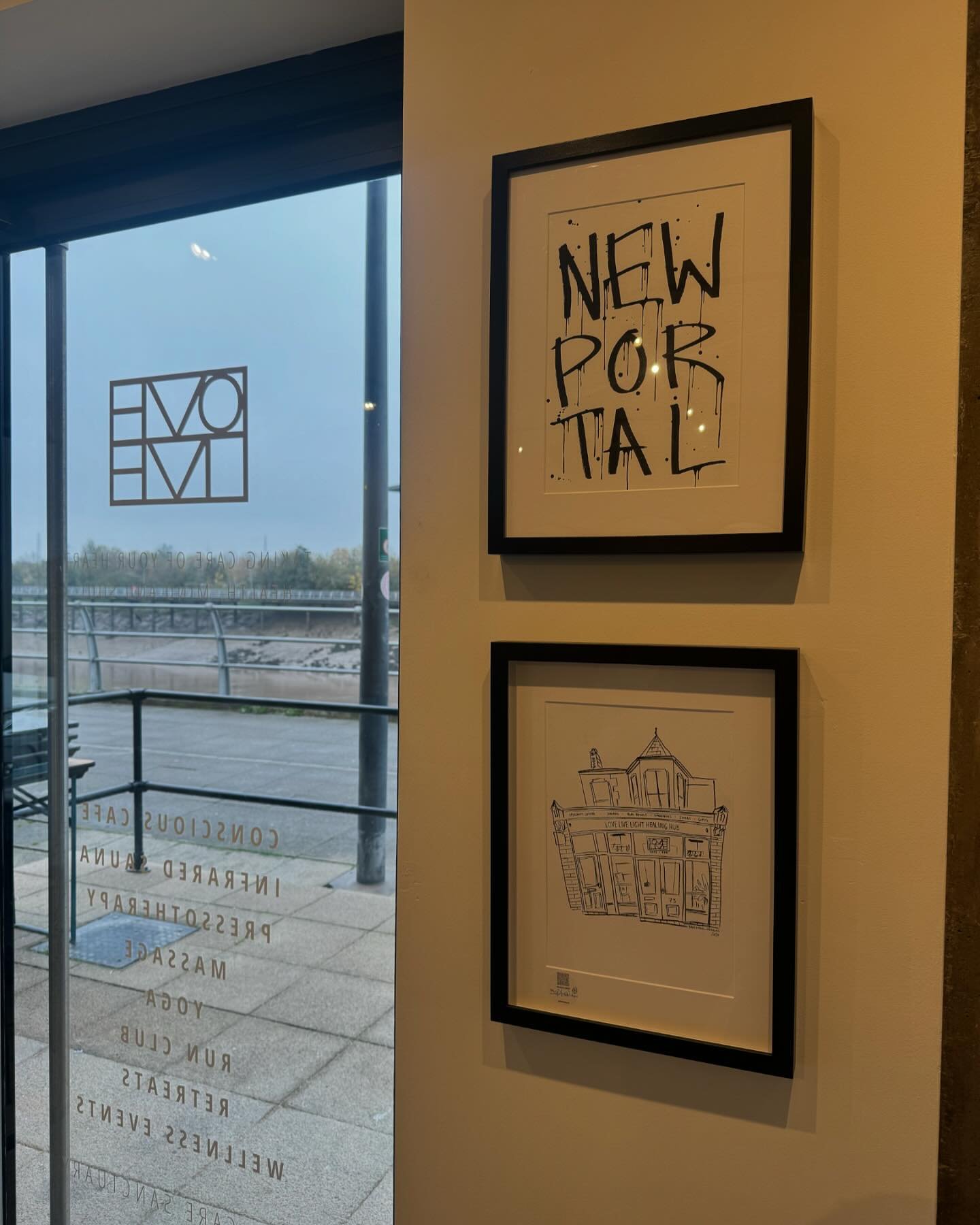 Okay.. who&rsquo;s excited and ready for some updates @lllwellnessclub 👀

Thank you also to our wonderful friend Rich from @baldhead_designs for this incredible artwork of our Pontcanna HQ which is hanging proud in our new location. These beautiful 
