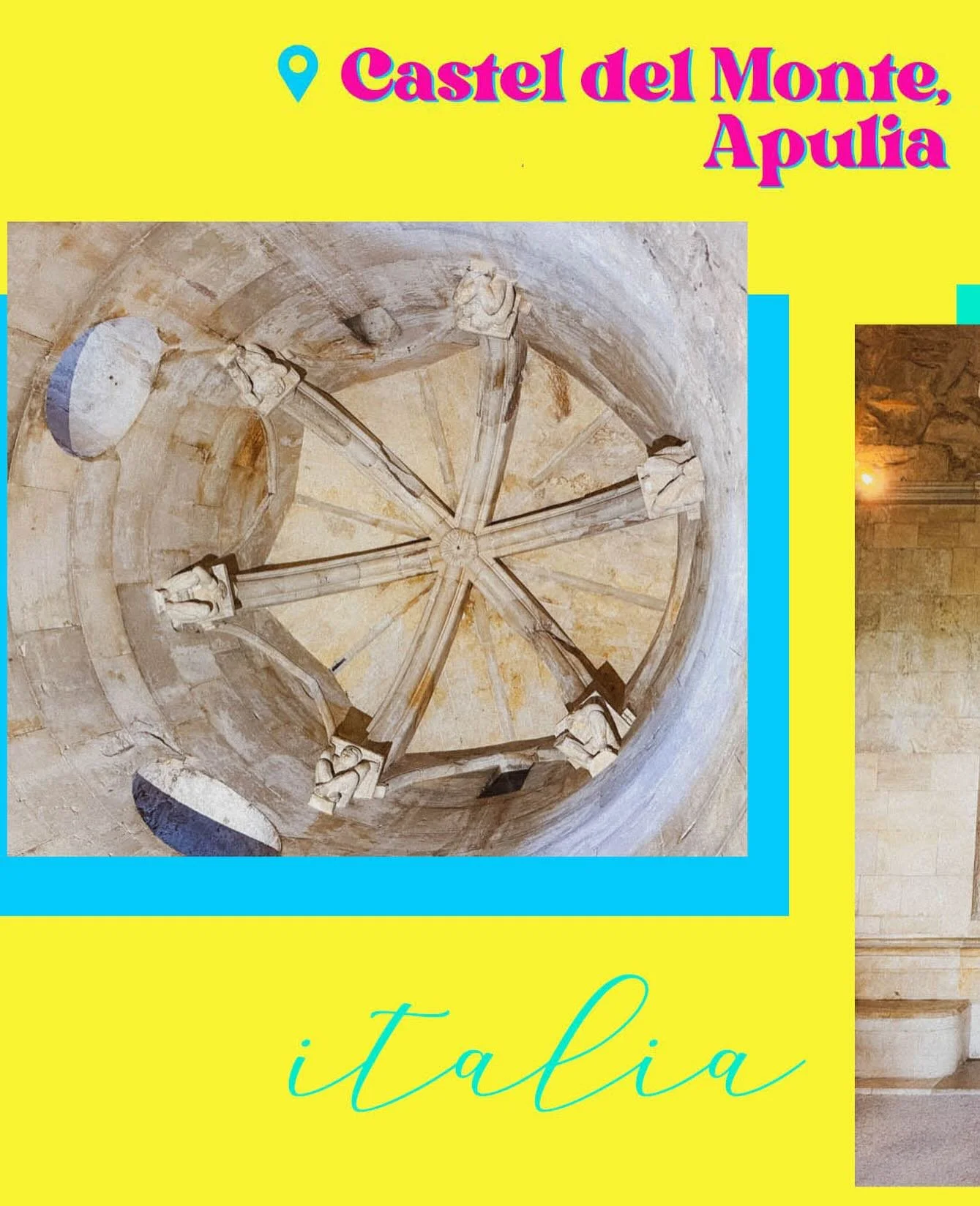 Located in Apulia, Italy, Castel del Monte is known for its unique octagonal design and historical significance. Built by Emperor Frederick II. 

It was designated a UNESCO World Heritage Site in 1996 due to its architectural and cultural importance
