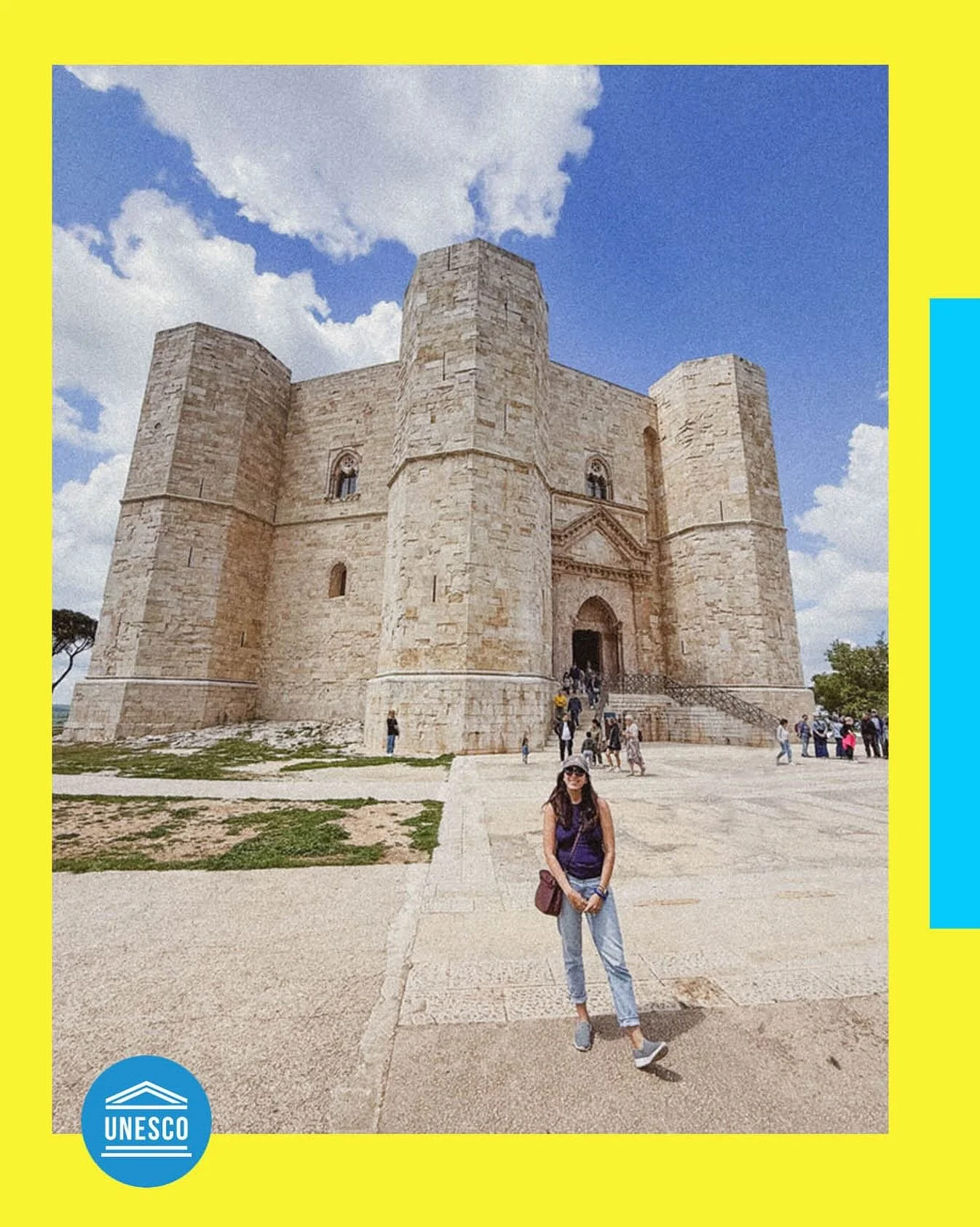 Castel del Monte is a stunning 13th-century fortress located in the Puglia region of Italy! 

The fortress stands at a height of over 500 meters and offers breathtaking views of the surrounding countryside, making it a popular tourist destination and