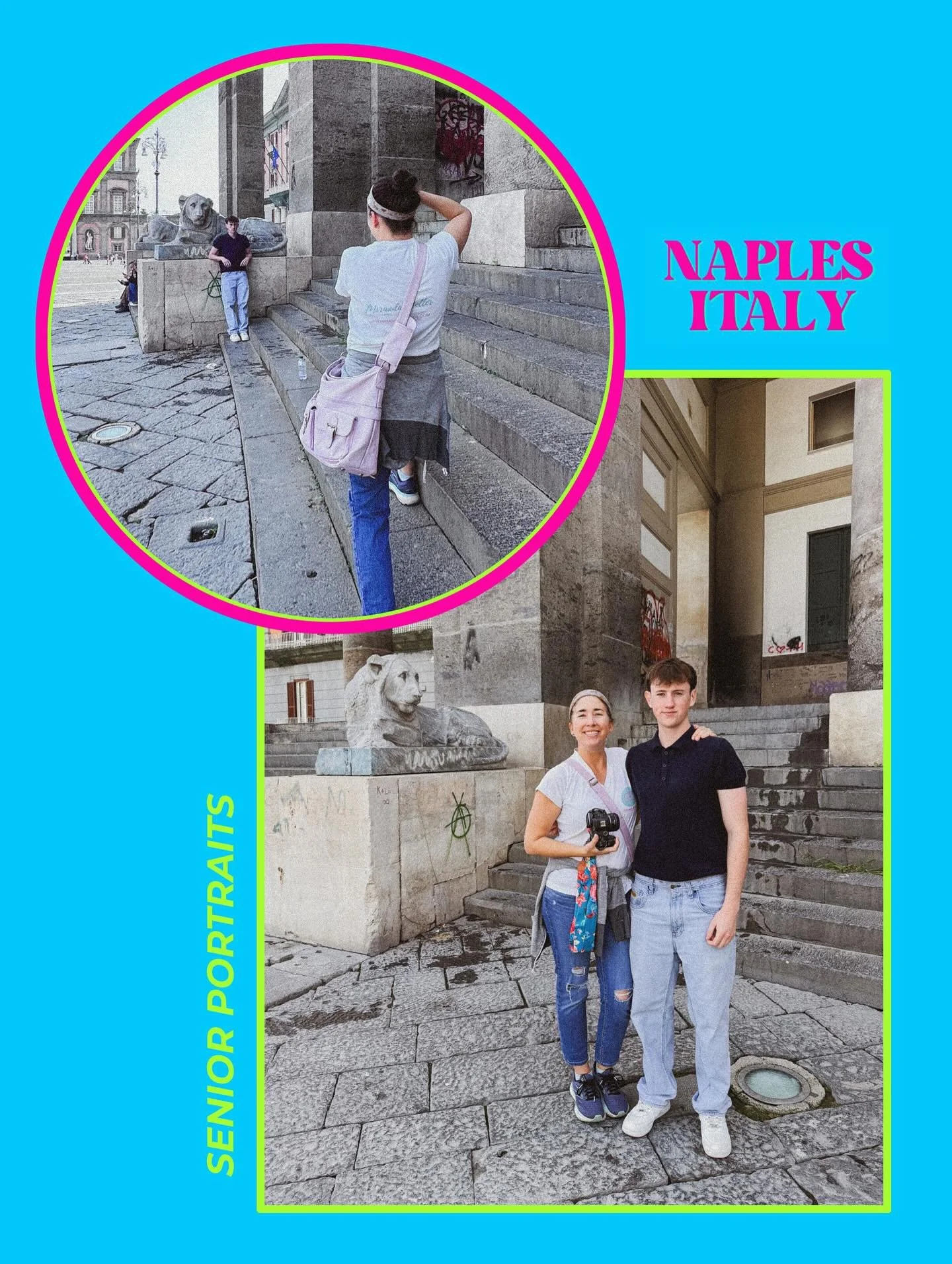 :: BEHIND THE SCENES ::
 
I cherish every single photo session and I LOVE getting to know everyone in front of my lens! So thankful to be a part of so many different life stories. Reach out now to book your portrait experience in Naples, Italy. 🇮🇹 