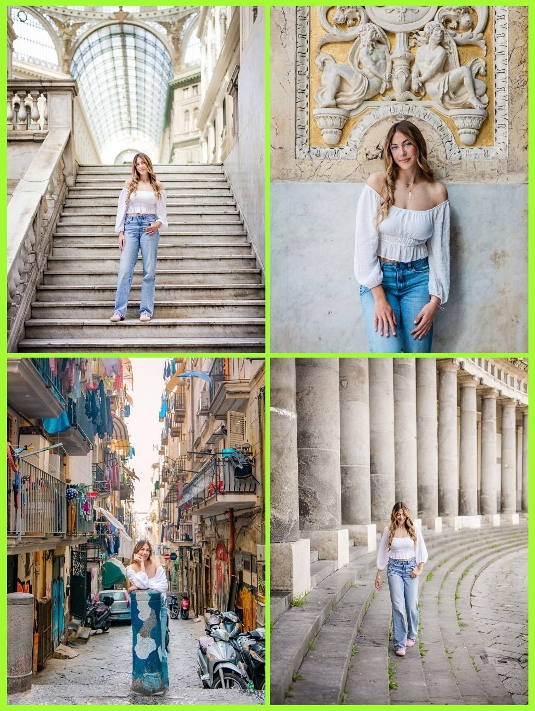 "Talk about a power play! This phenomenal senior didn't just graduate early; she kicked off her European soccer dreams a year ahead of schedule! ⚽️

Naturally, we had to capture her fierce spirit alongside the legendary Maradona, immortalized in