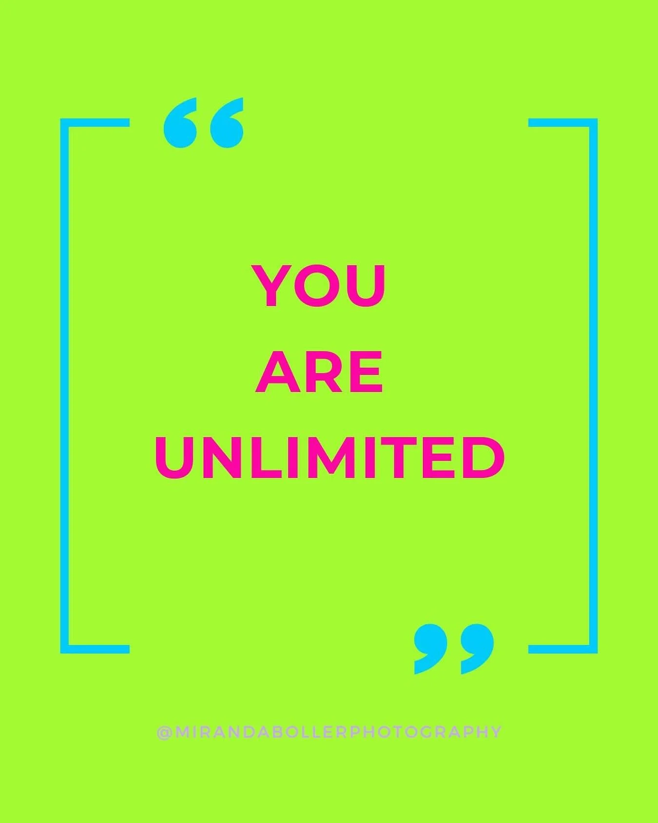 YOU ARE UNLIMITED 🌟 inspiration quotes from my tea tag hitting all the right feels this morning! #limitless