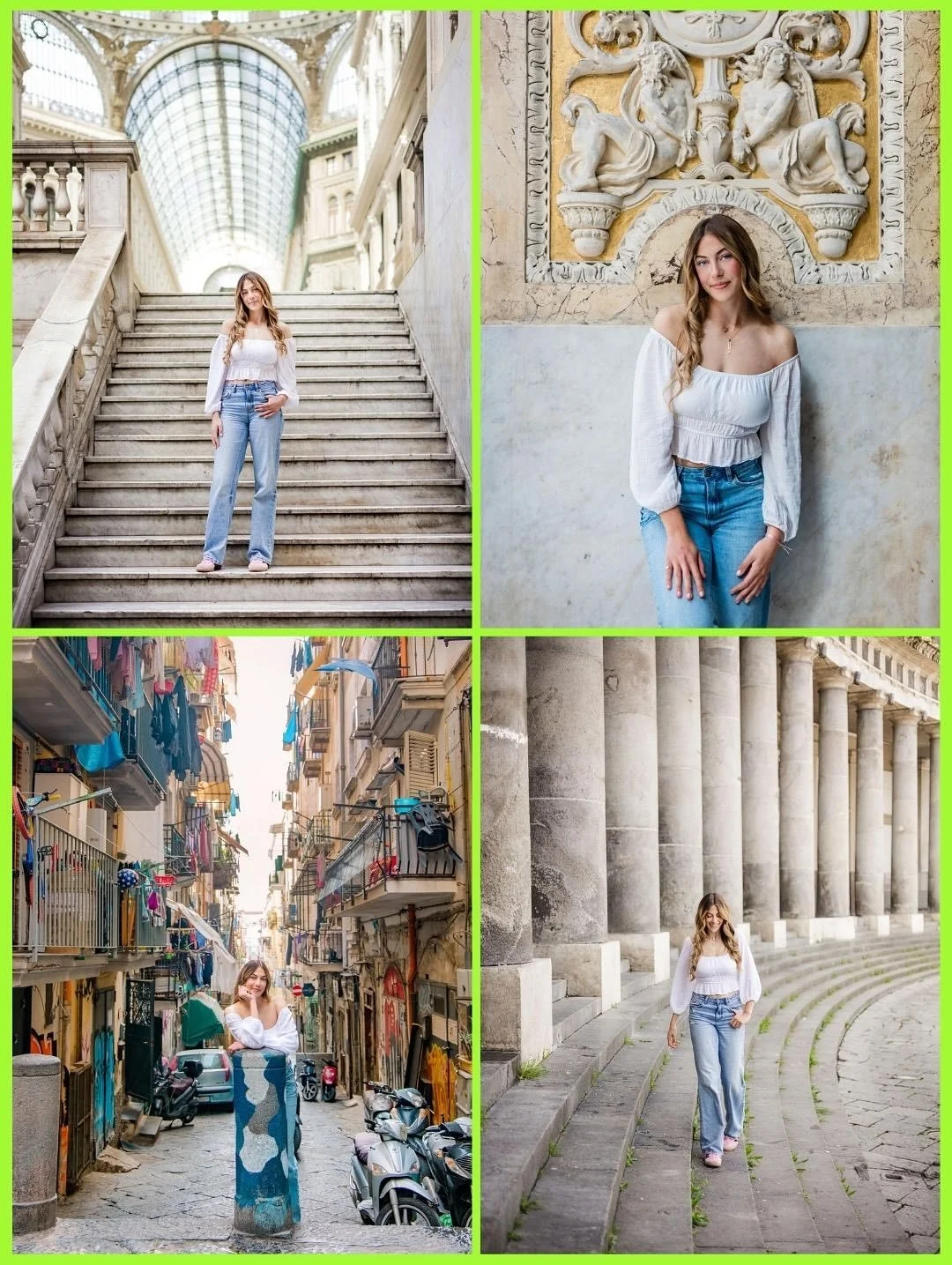 "Talk about a power play! This phenomenal senior didn't just graduate early; she kicked off her European soccer dreams a year ahead of schedule! ⚽️

Naturally, we had to capture her fierce spirit alongside the legendary Maradona, immortalized in