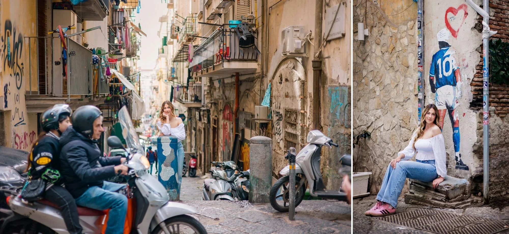 Spanish Quarter Naples Italy