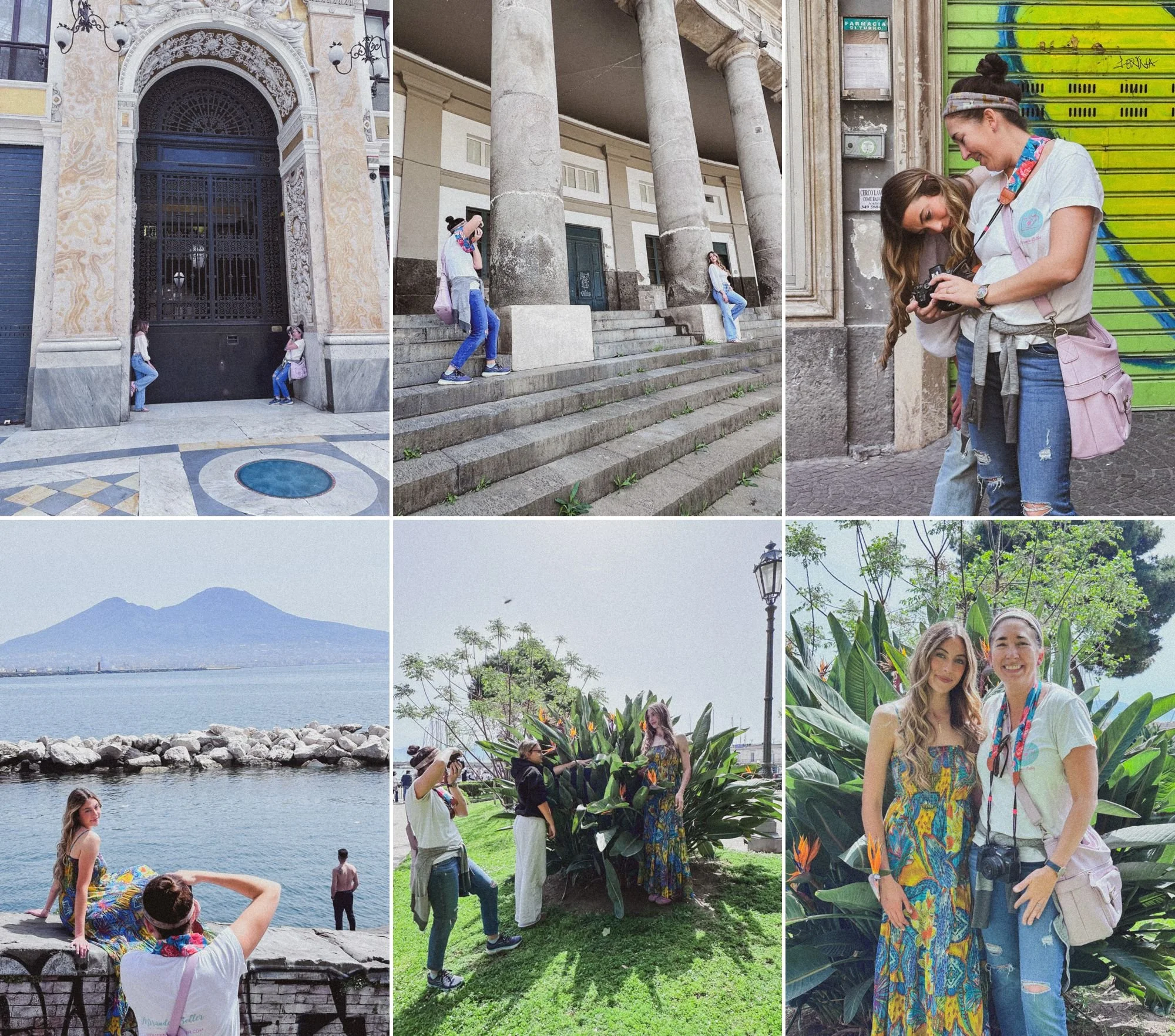 behind the scenes photos Naples Italy