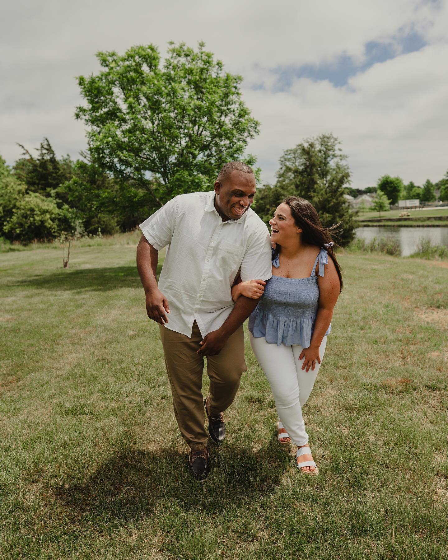 If you&rsquo;re not having trouble his much fun at your engagement session, why? 

I know why. You haven&rsquo;t done the &ldquo;drunk walk&rdquo; yet! Guaranteed to get you smiling, laughing, and stumbling. Link your arms and get to stumbling people