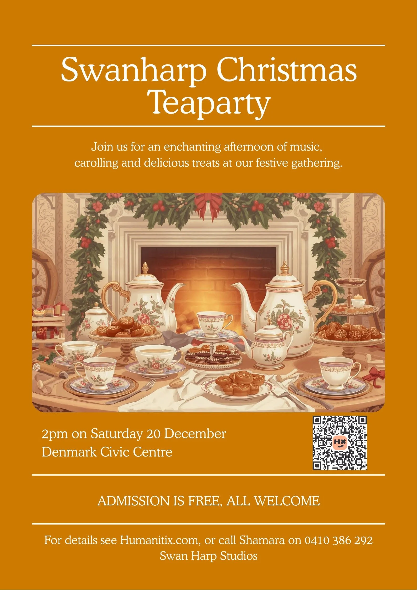 Swanharp Christmas Teaparty