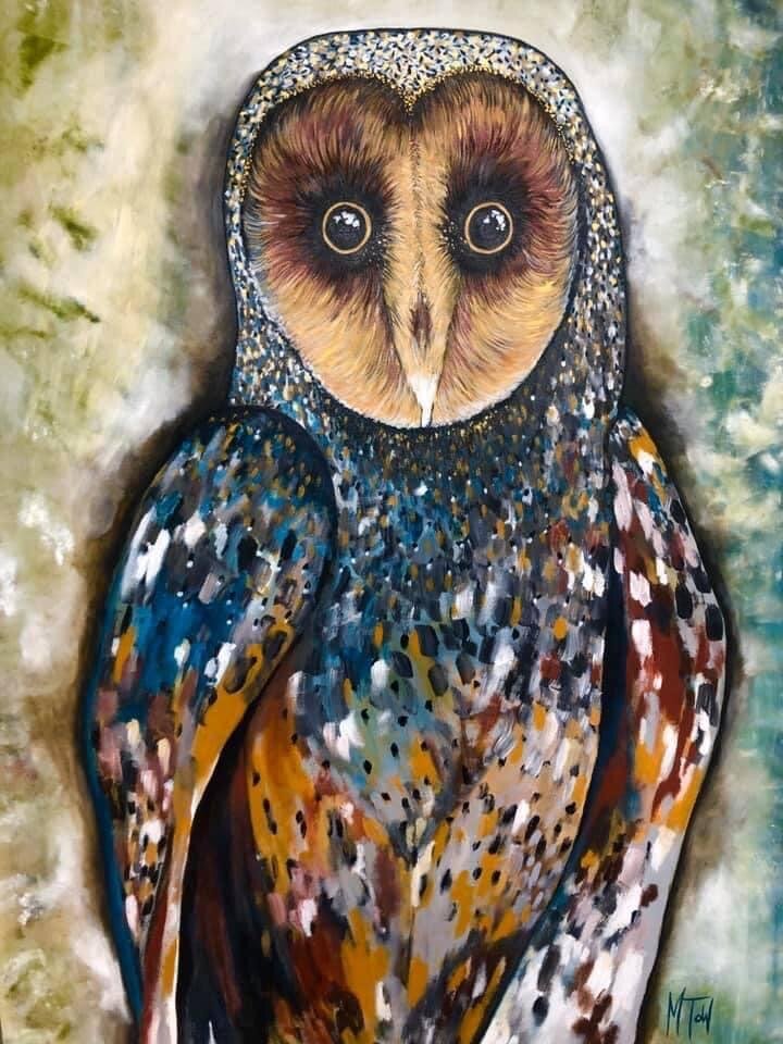 Gabriel - 2019
Acrylic on Canvas -
91.4cm x 121.8cm -
$700 + postage
