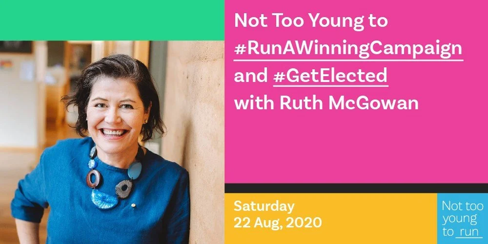 #RunAWinningCampaign &amp; #GetElected with Ruth McGowan
