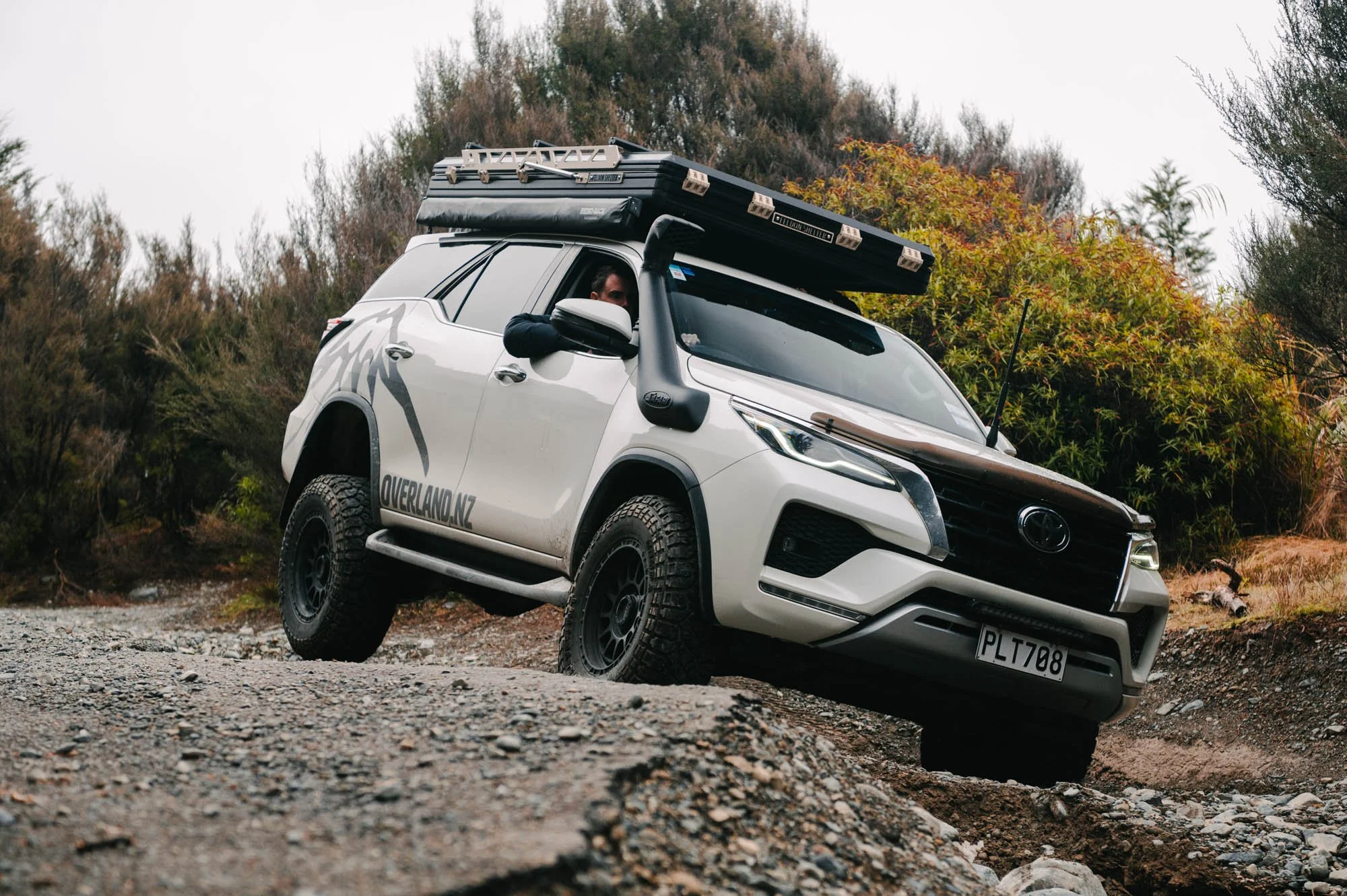 Just on my way to drop the kids off 😂 
Always good fun to get this thing to stretch its legs once in a while #OverlandNZ