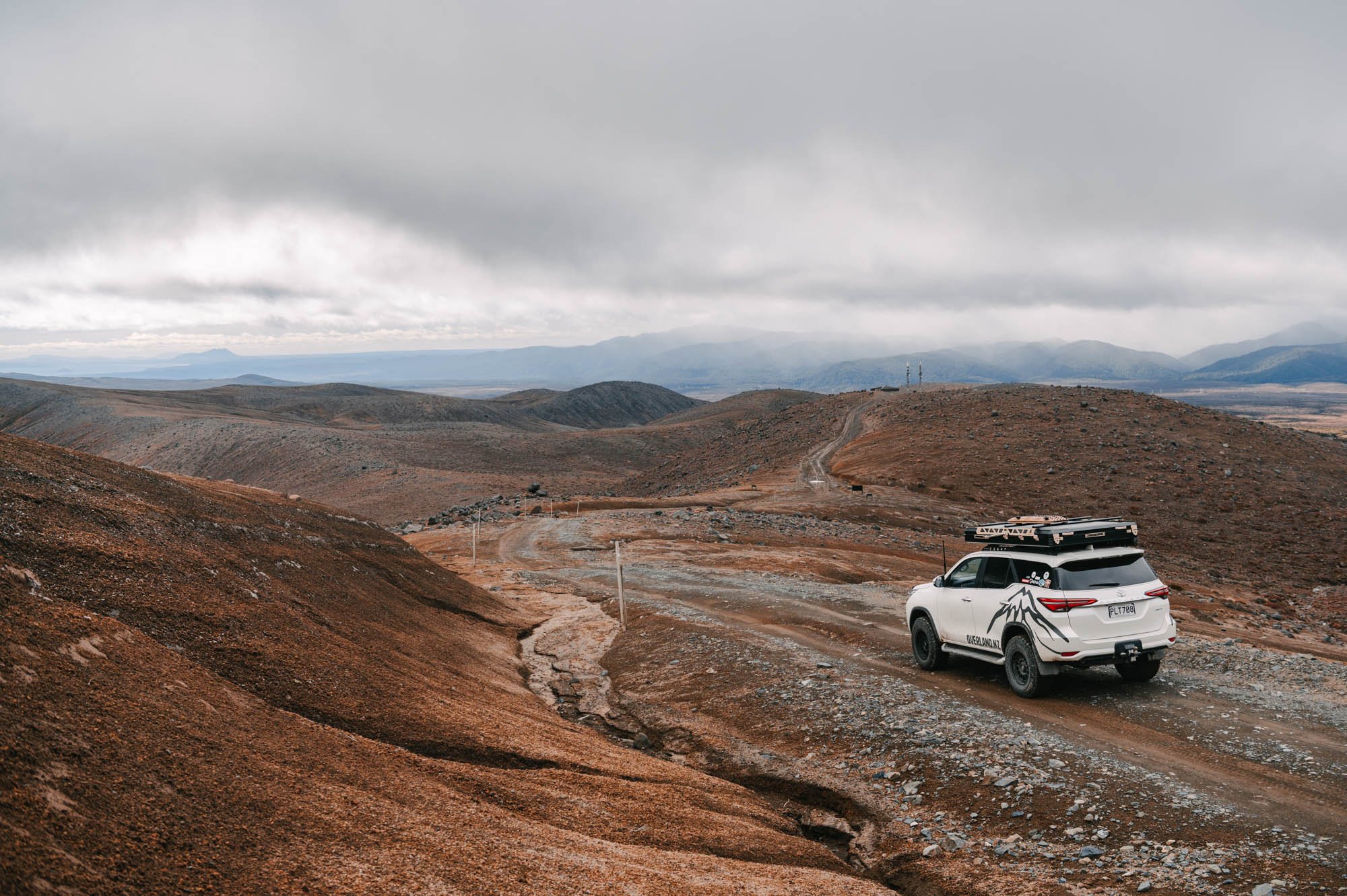 Volcanic landscapes 👌 Hard to beat being up in the mountains #OverlandNZ