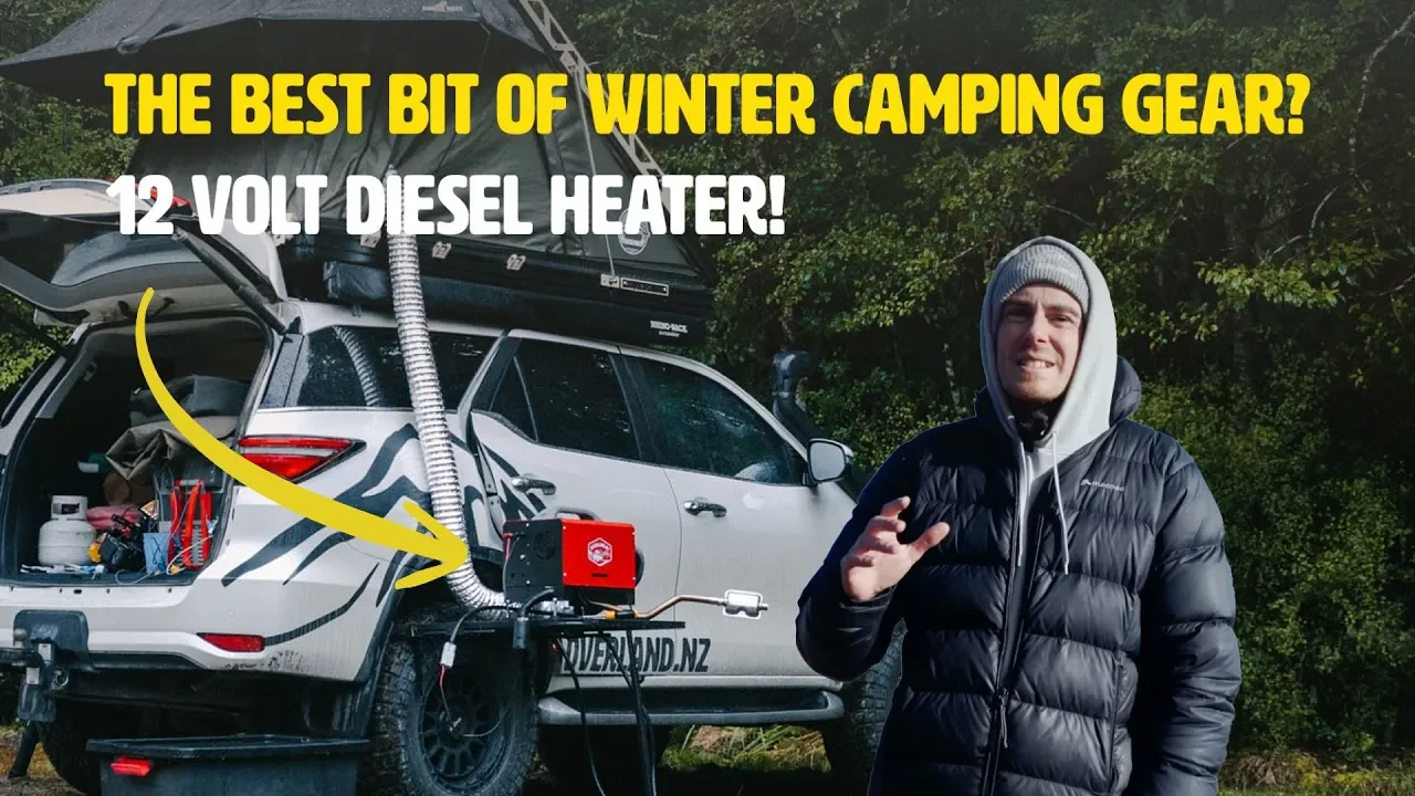 This $200 upgrade made winter camping so much better - diesel heater upgrade!