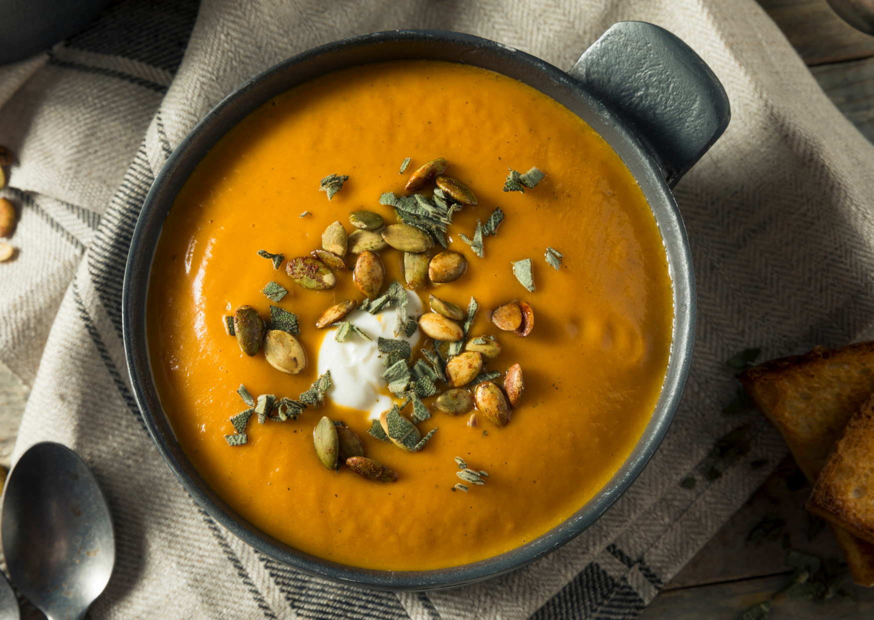 Cosy Curry Butternut Squash Soup