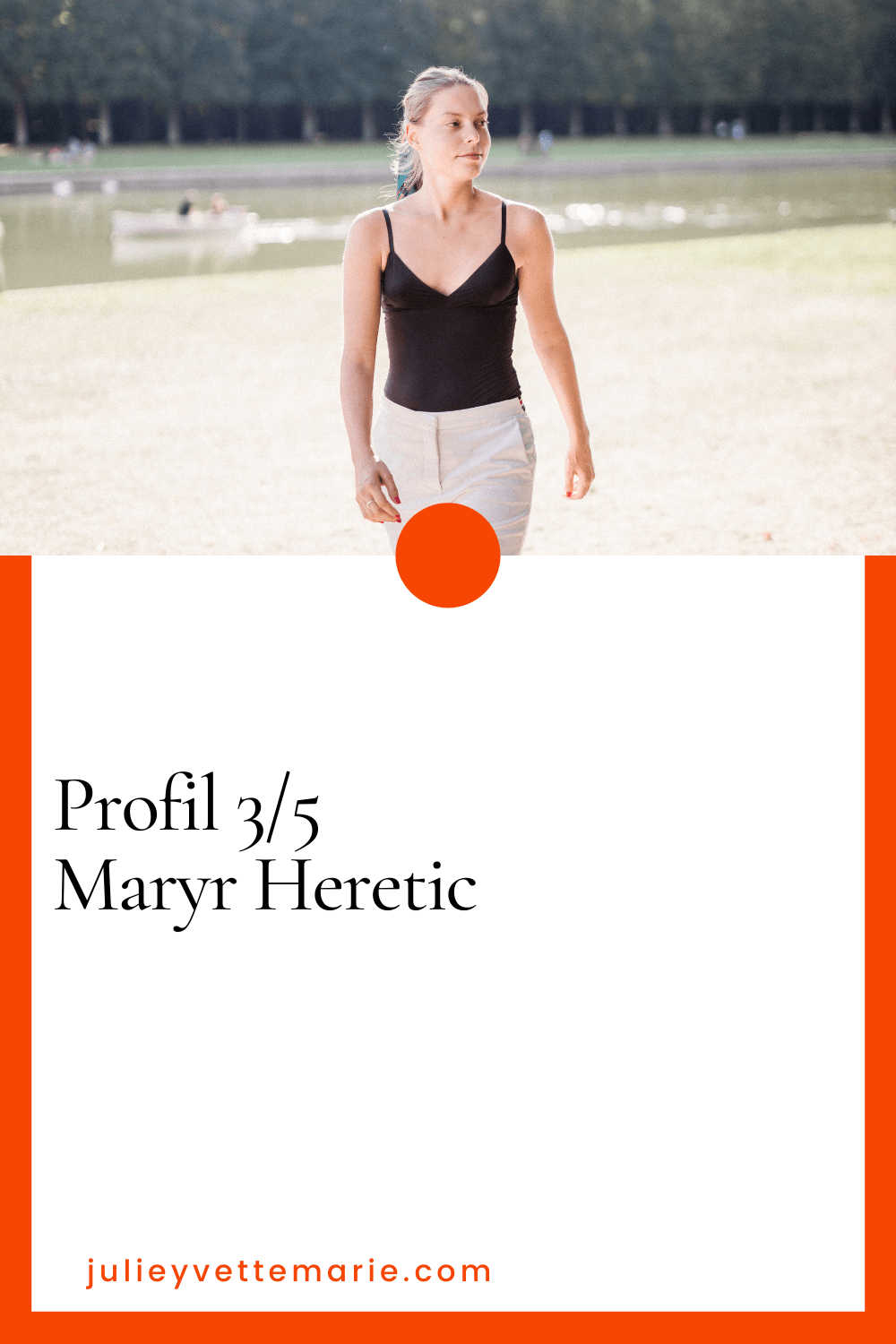 Profil 3/5 : the Martyr Heretic - Le Martyr Hérétique (Human Design)  (Copy)