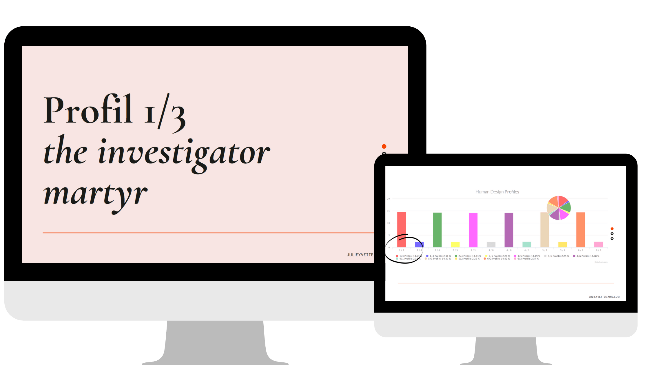 Masterclass profil 1/3 investigator martyr - investigateur martyr human design design humain | julie yvette marie human design design humain