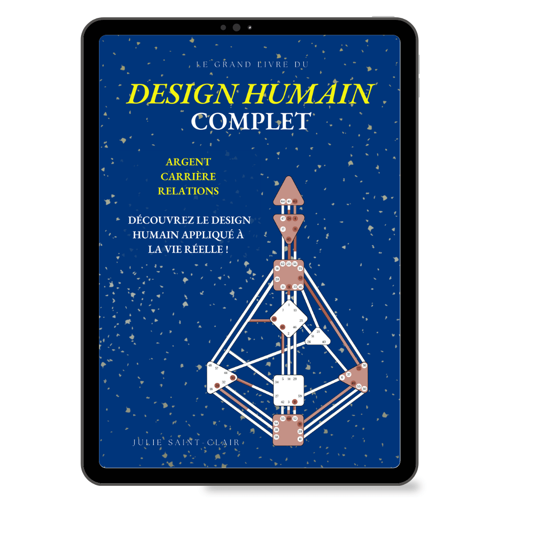 J’ai écrit un livre sur le human design (design humain) ! — Julie ...