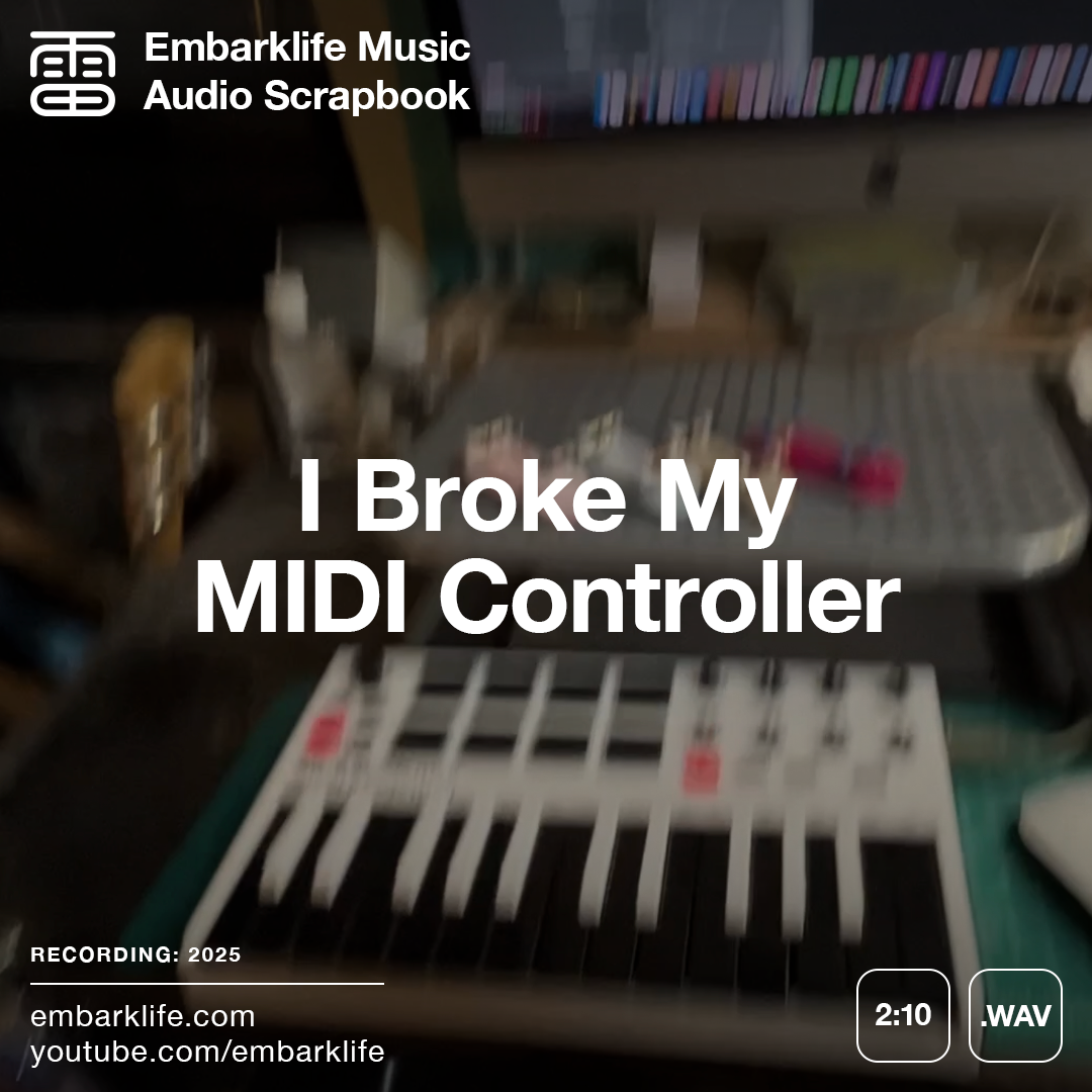 I Broke My MIDI Controller