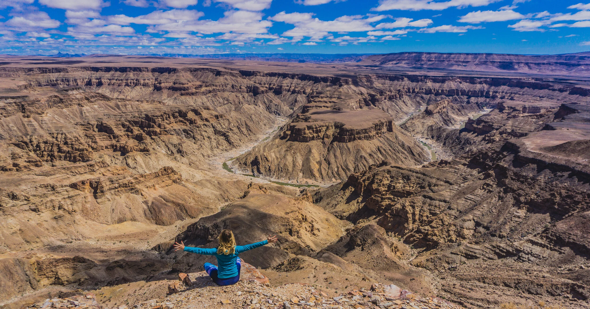 Fish River Canyon In Namiba Fish River Namibia FOXWX