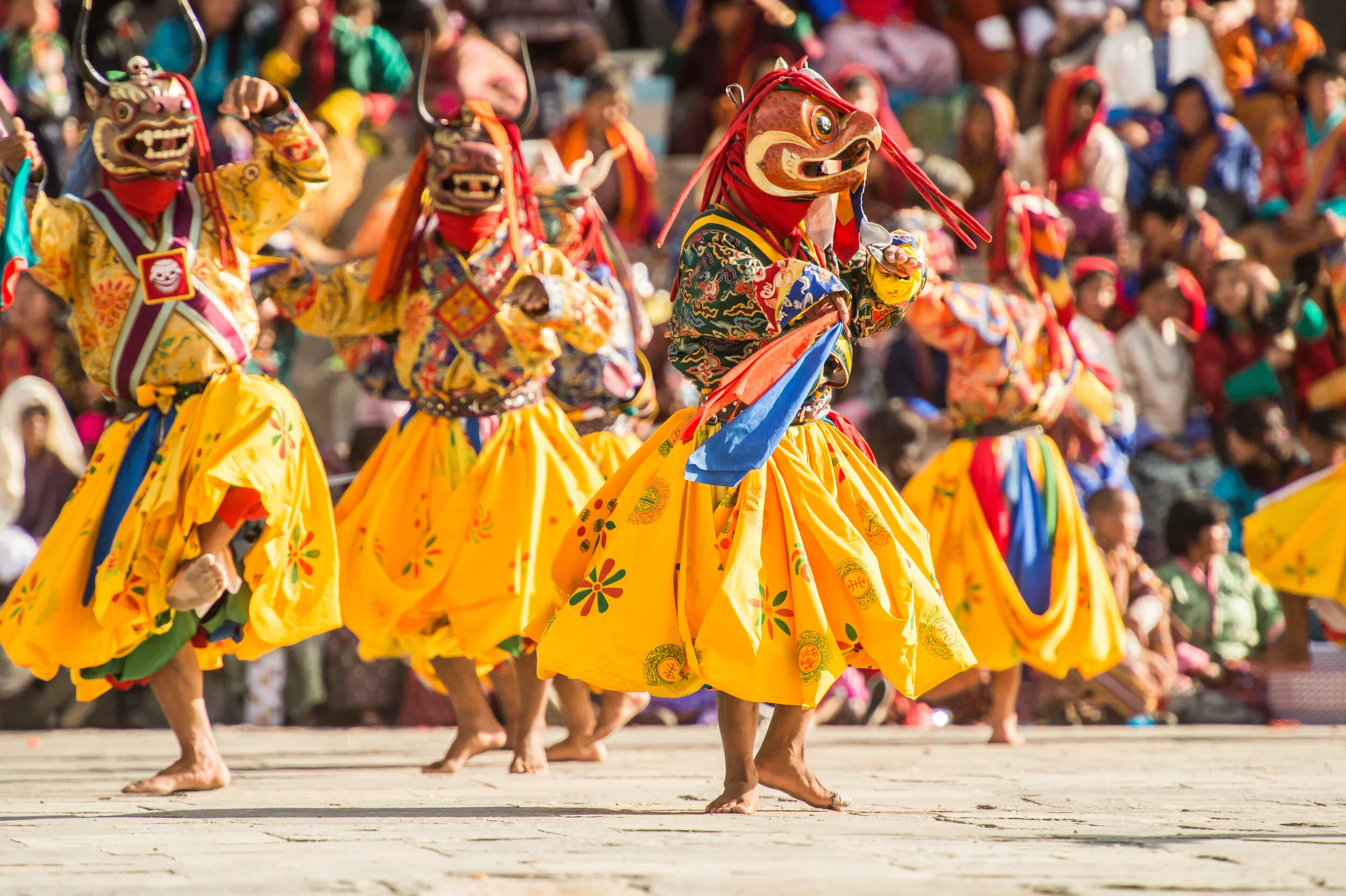 Bhutan Dancers