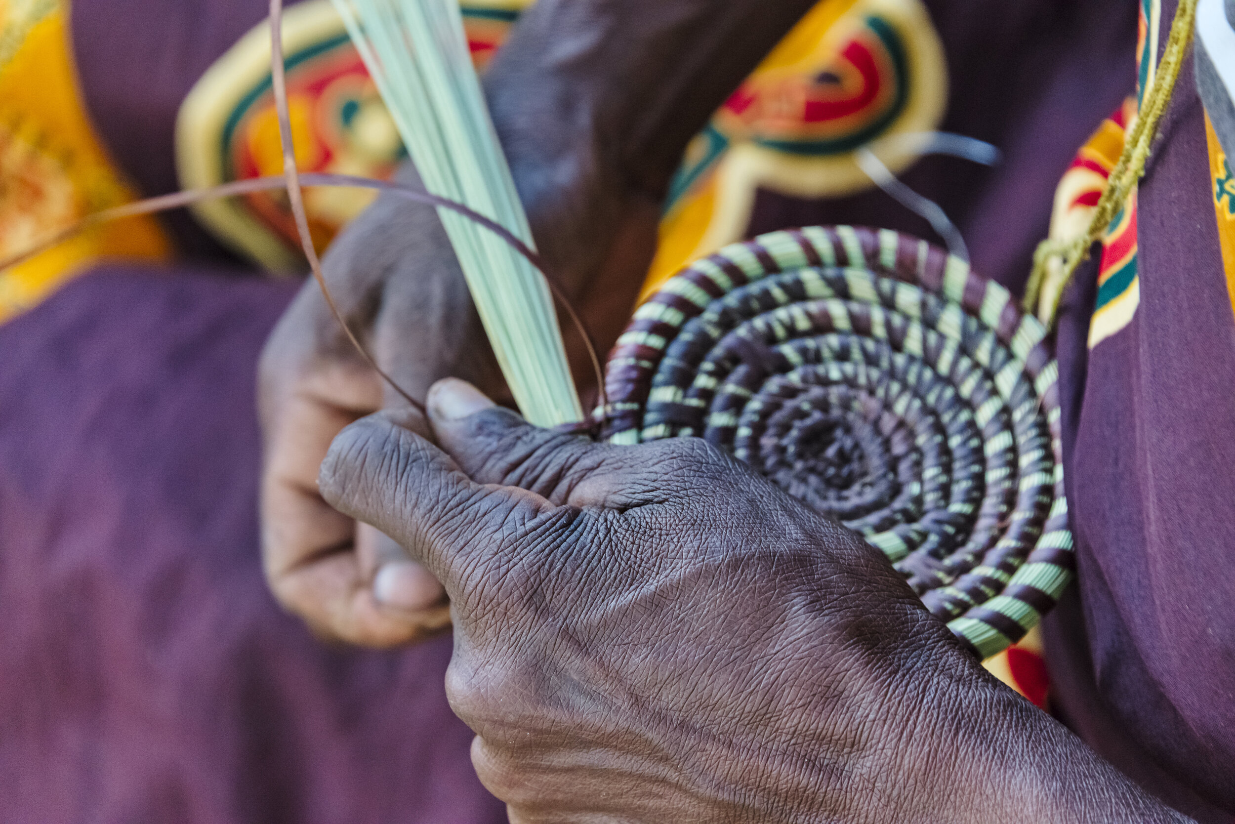 Basket weaving Zambezi 