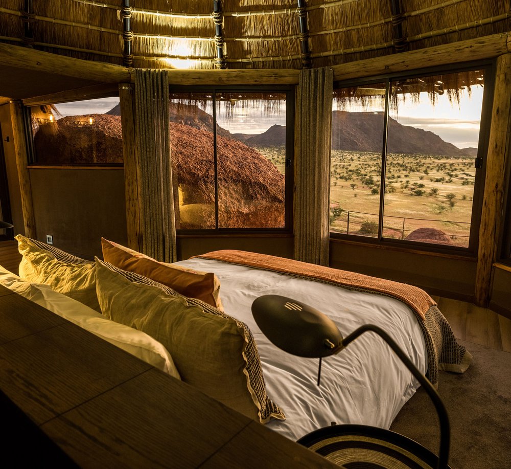 Camp Kipwe Rhino Suite with Damaraland view
