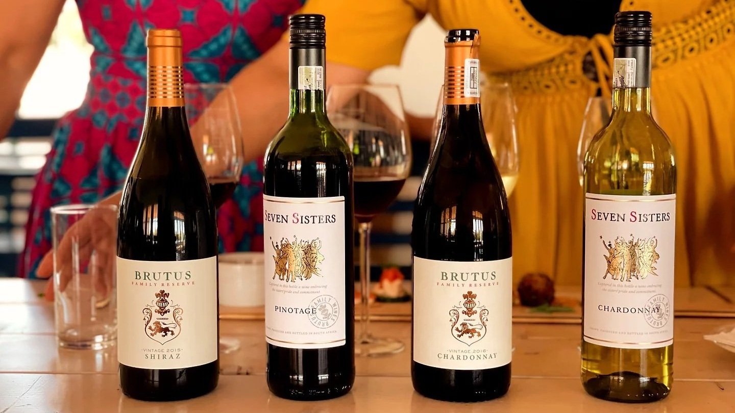 Seven Sisters wine bottles