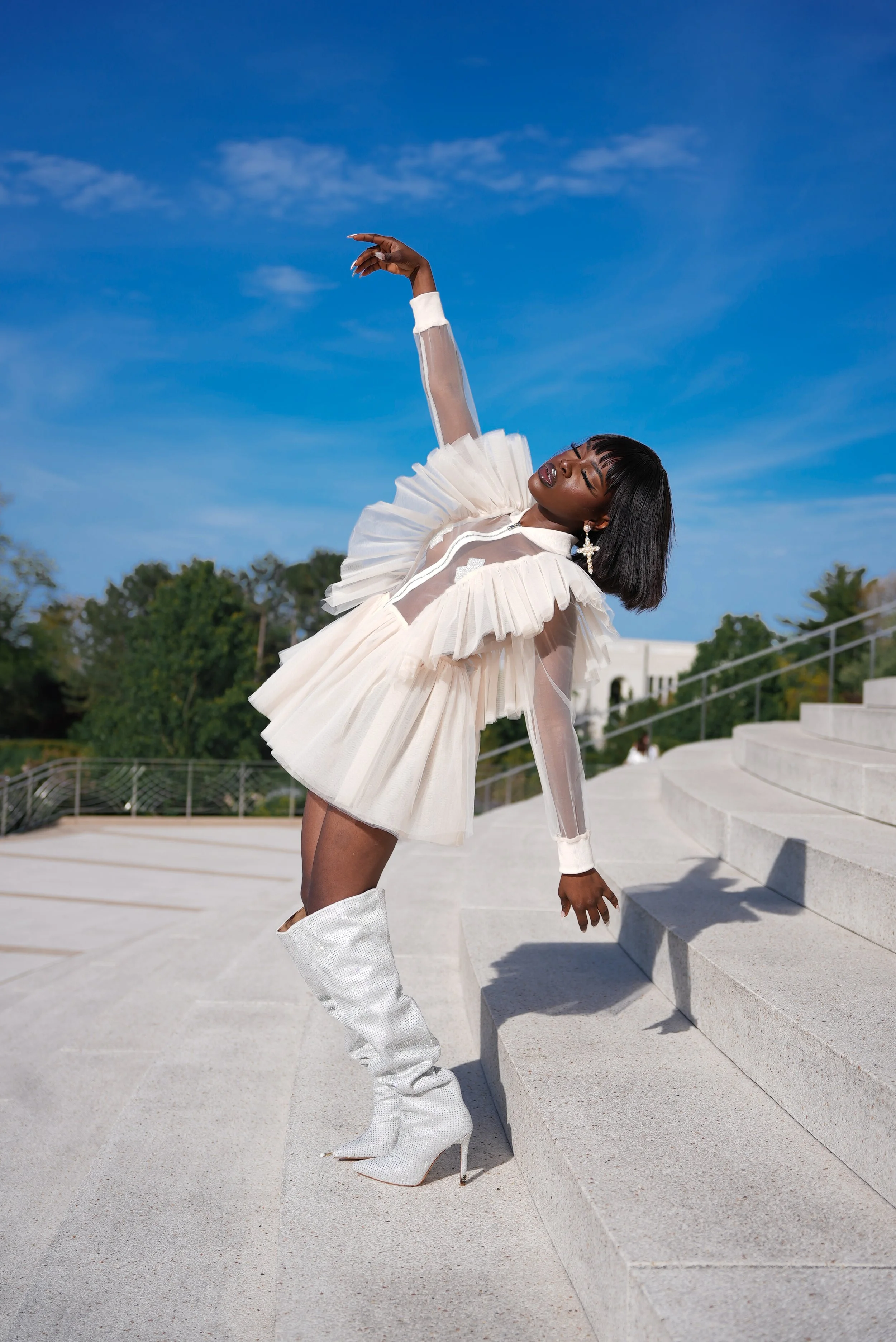 Queen Drie photographed by Joelz Photography for her cover art of HER